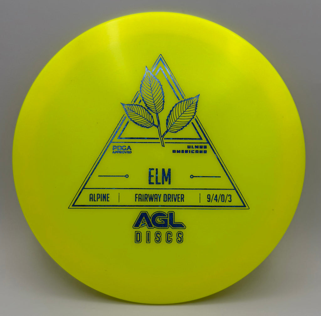 AGL Discs - Day Glow Alpine Elm (Stock Stamp)