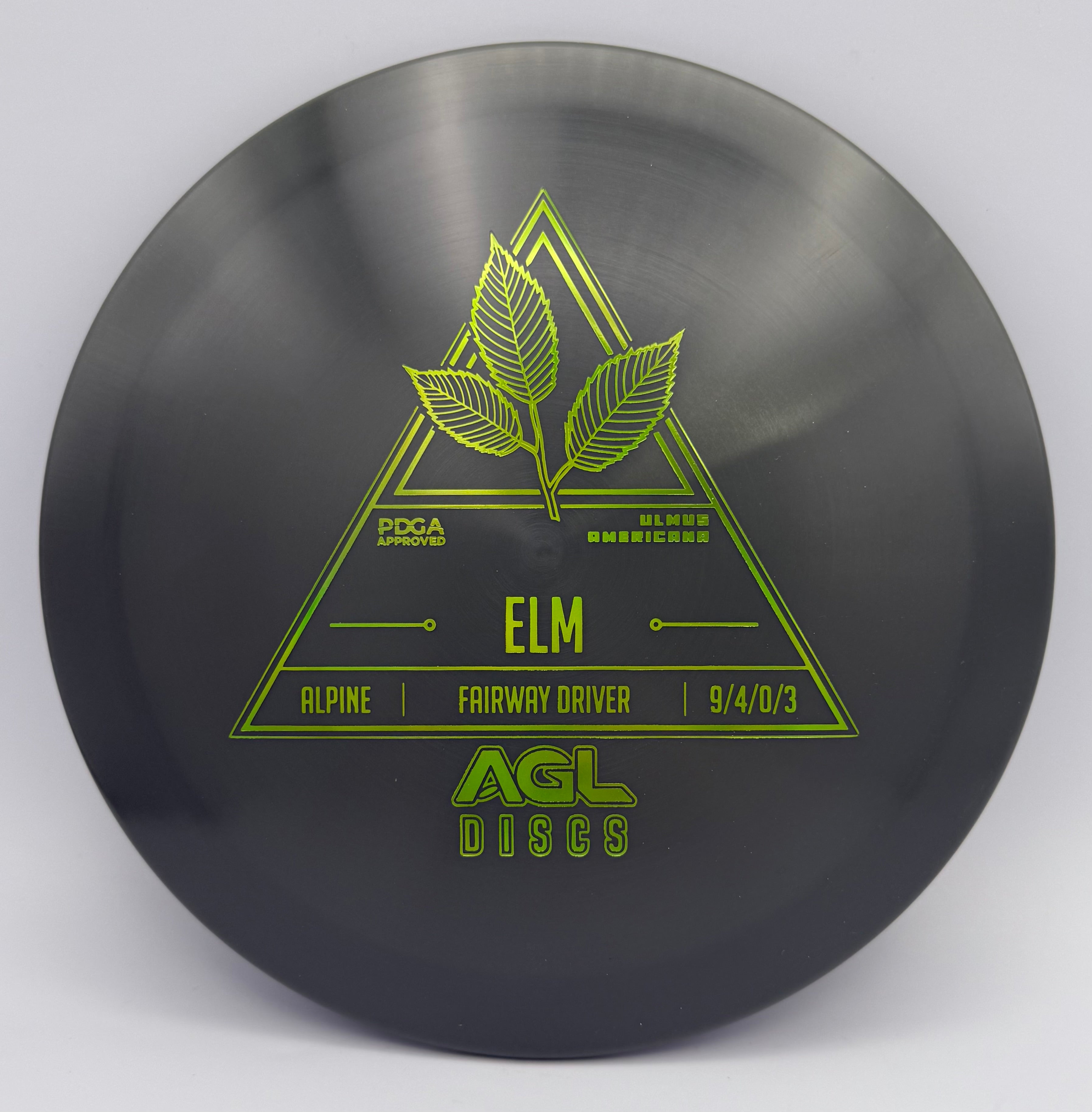 AGL Discs - Gunmetal Alpine Elm (Stock Stamp)