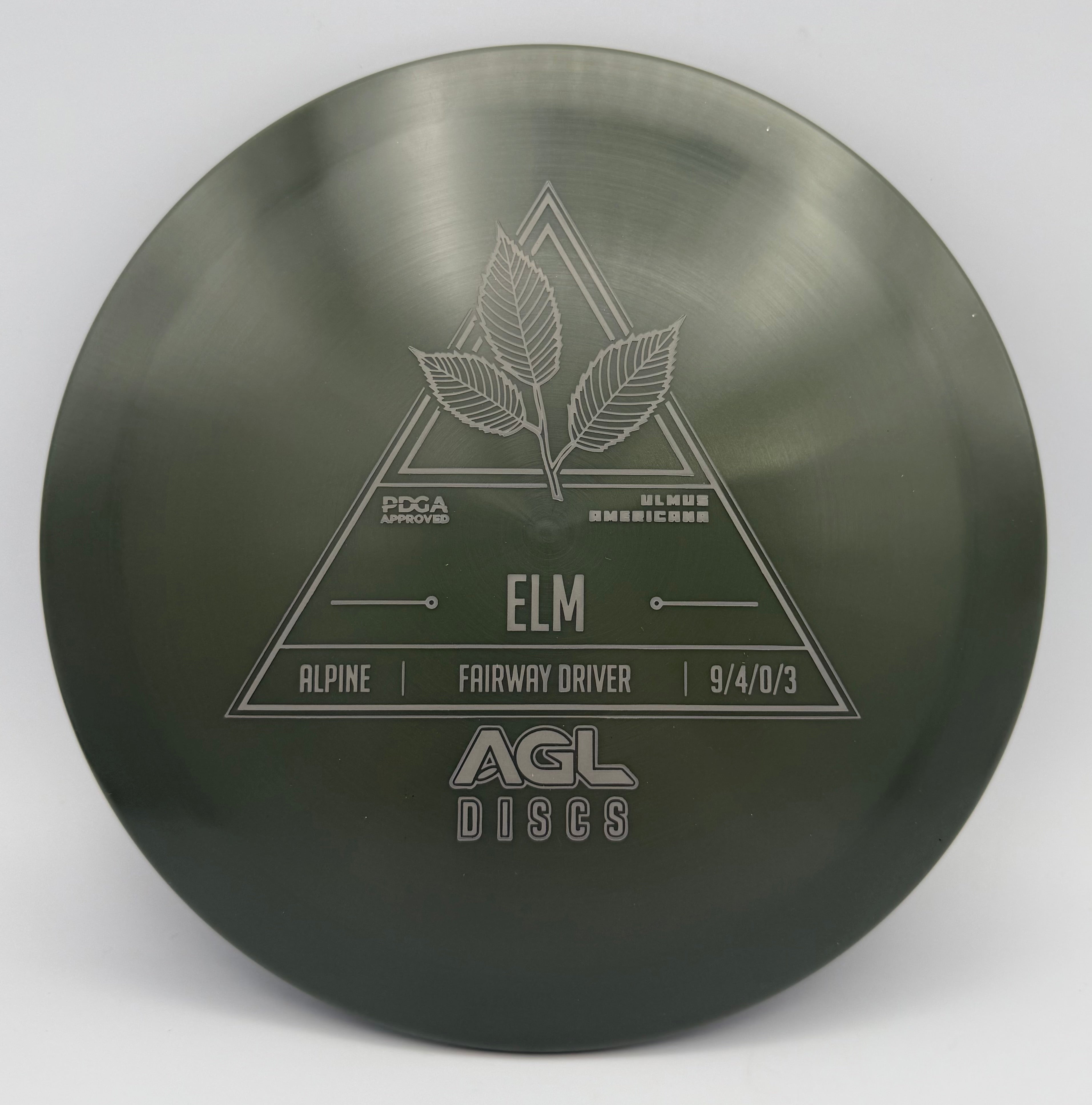 AGL Discs - Gunmetal Alpine Elm (Stock Stamp)