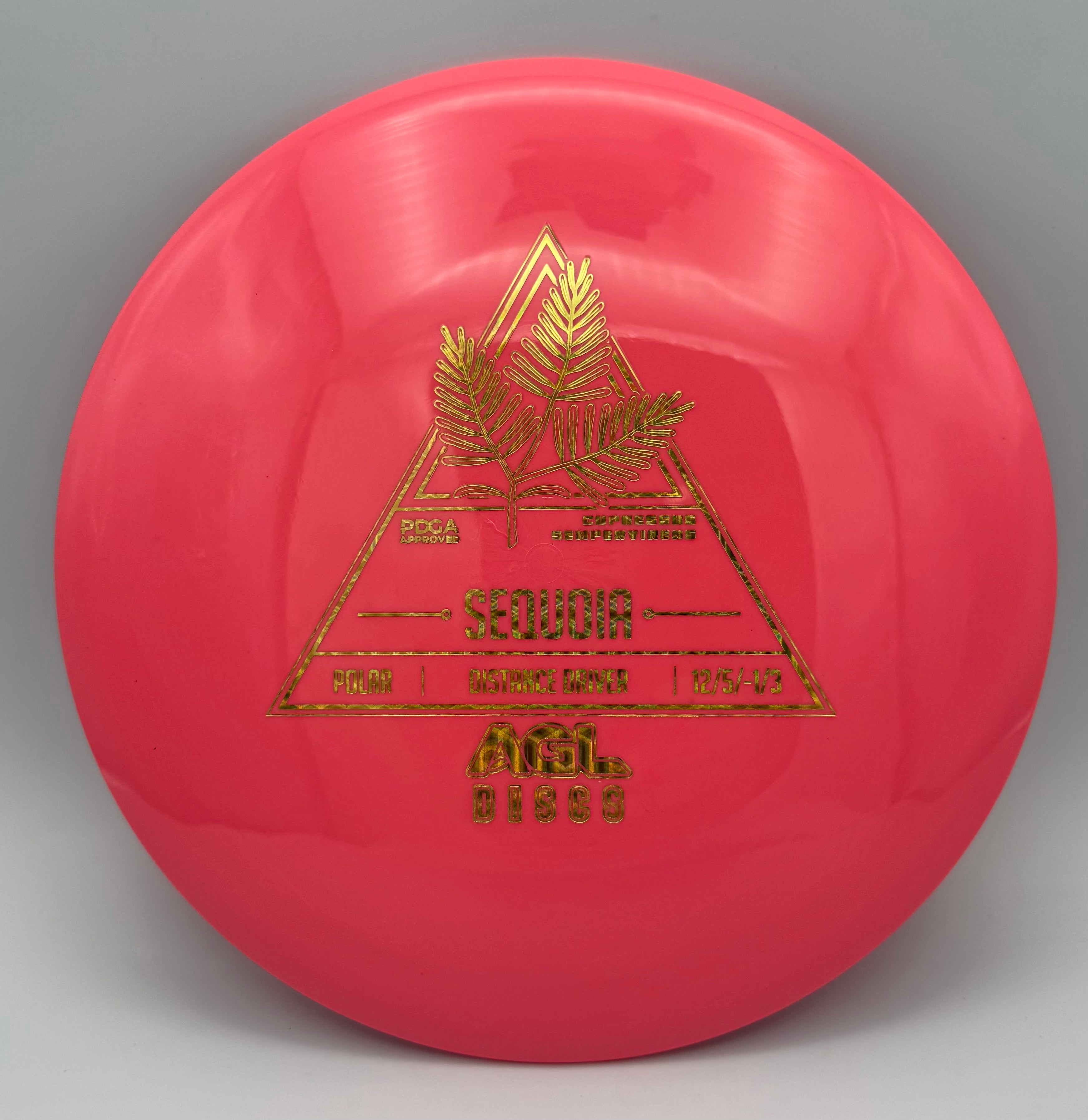 AGL Discs - Pink Polar Sequoia (Stock Stamp)