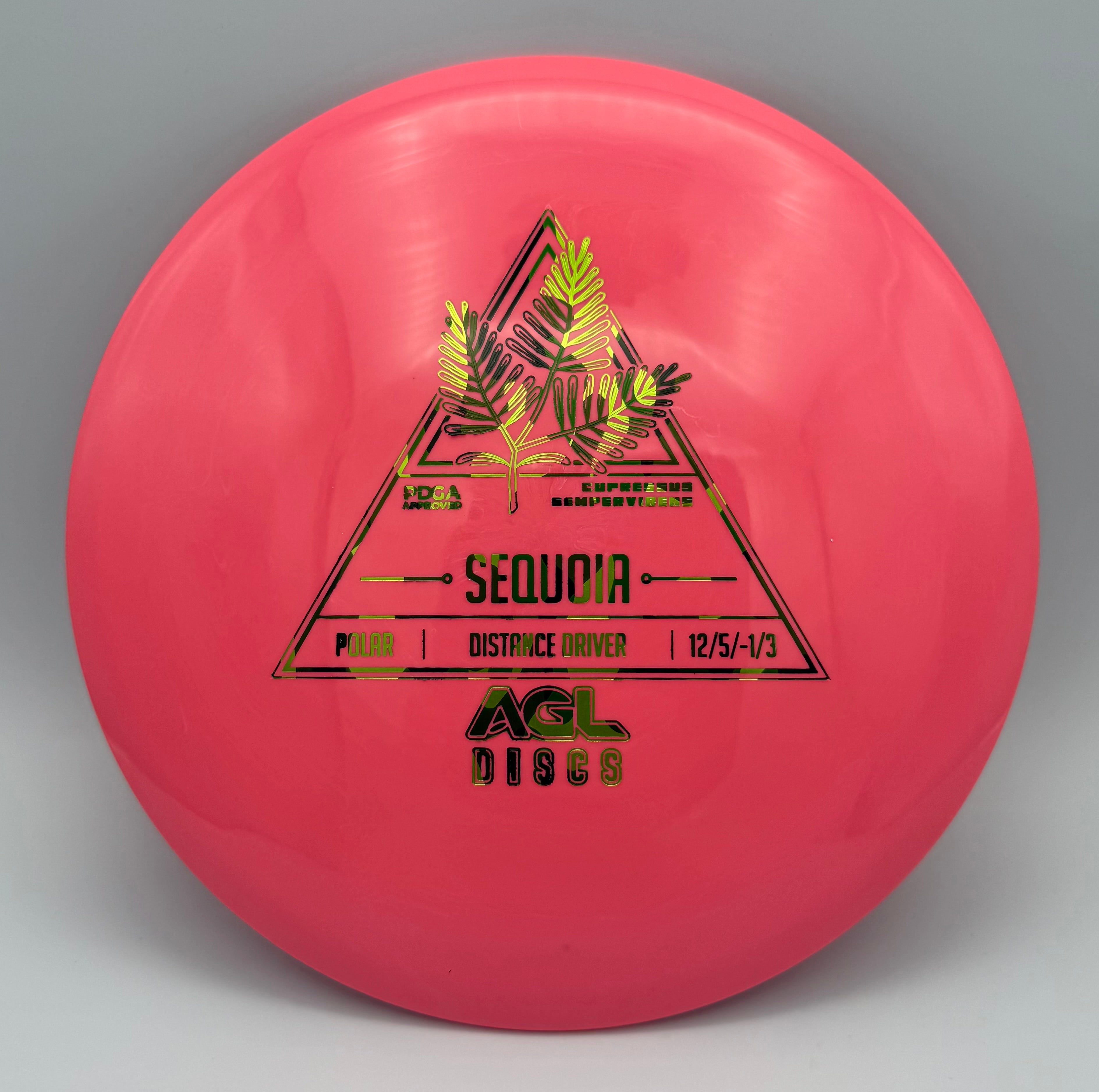 AGL Discs - Pink Polar Sequoia (Stock Stamp)