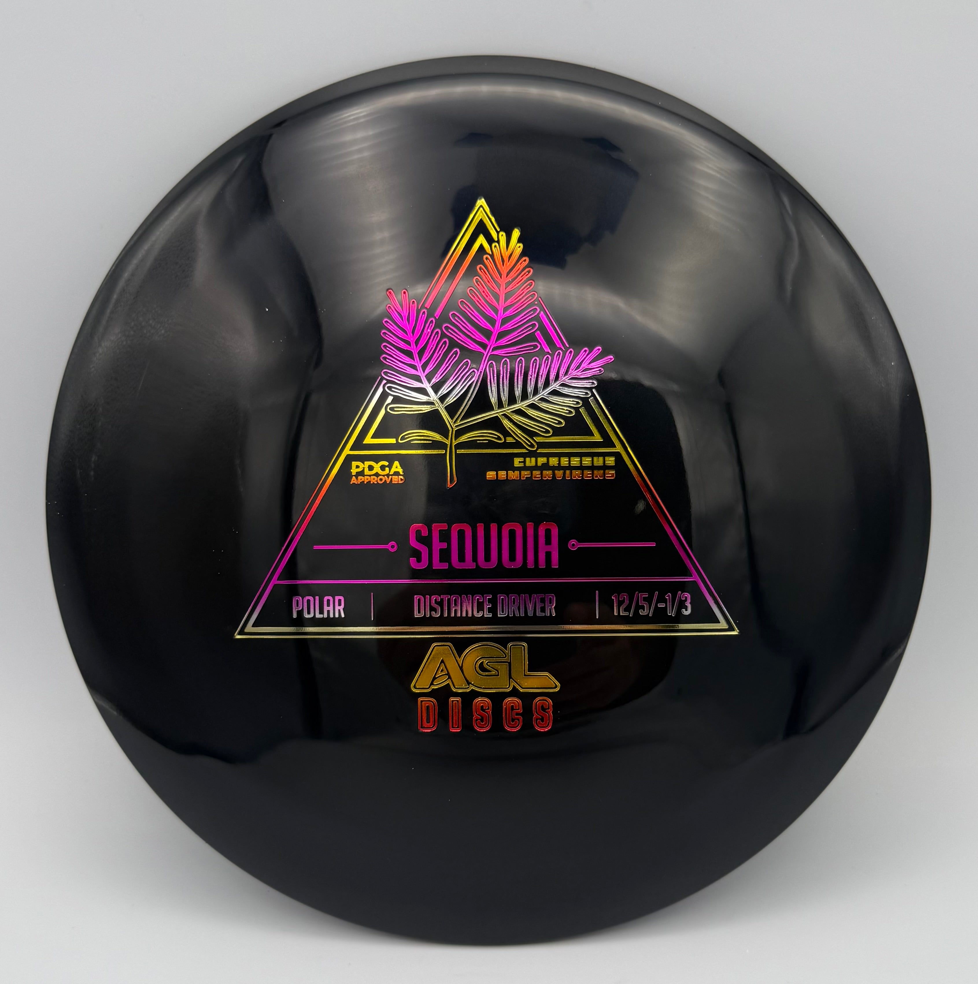 AGL Discs - Black Polar Sequoia (Stock Stamp)