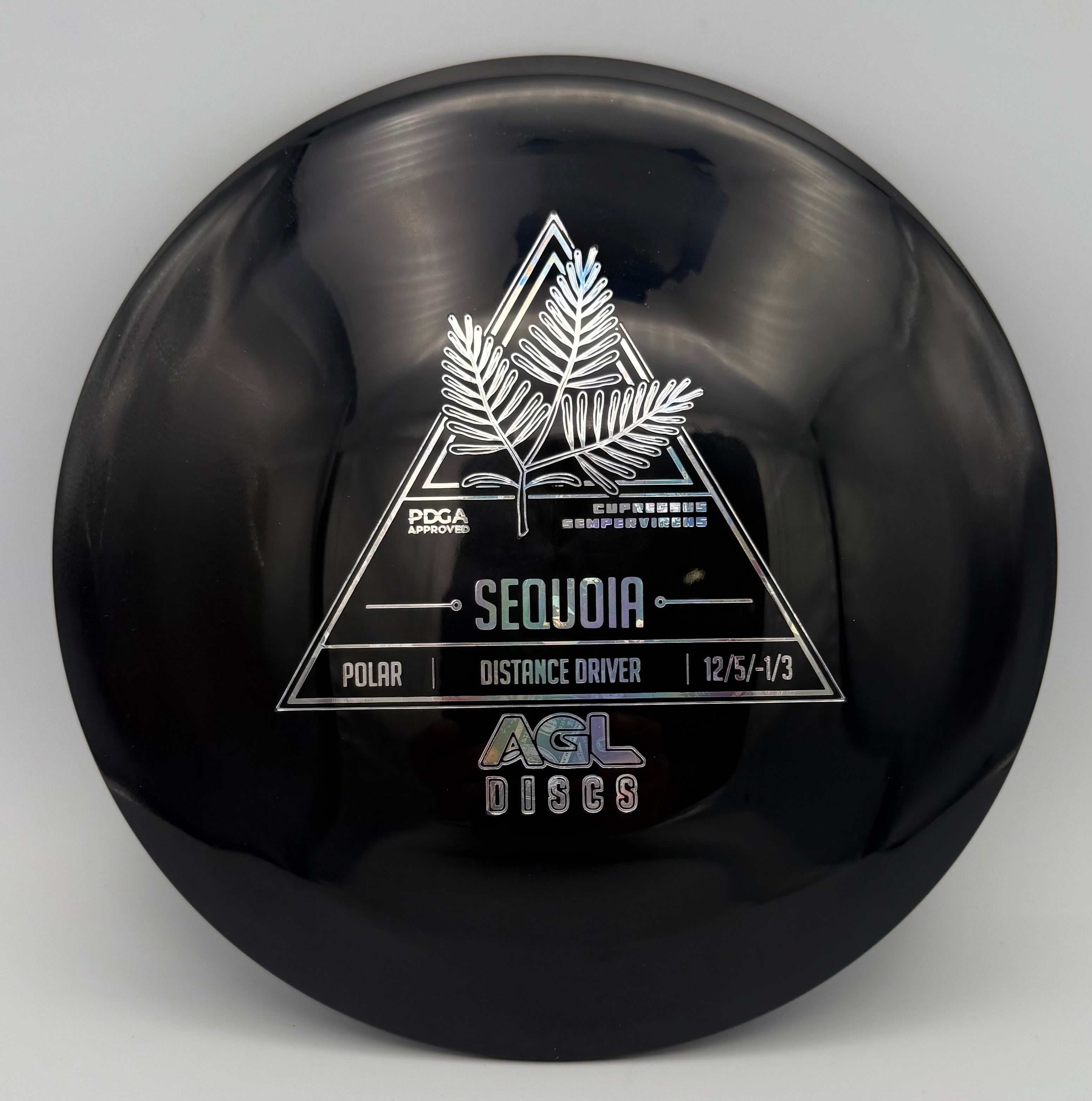 AGL Discs - Black Polar Sequoia (Stock Stamp)
