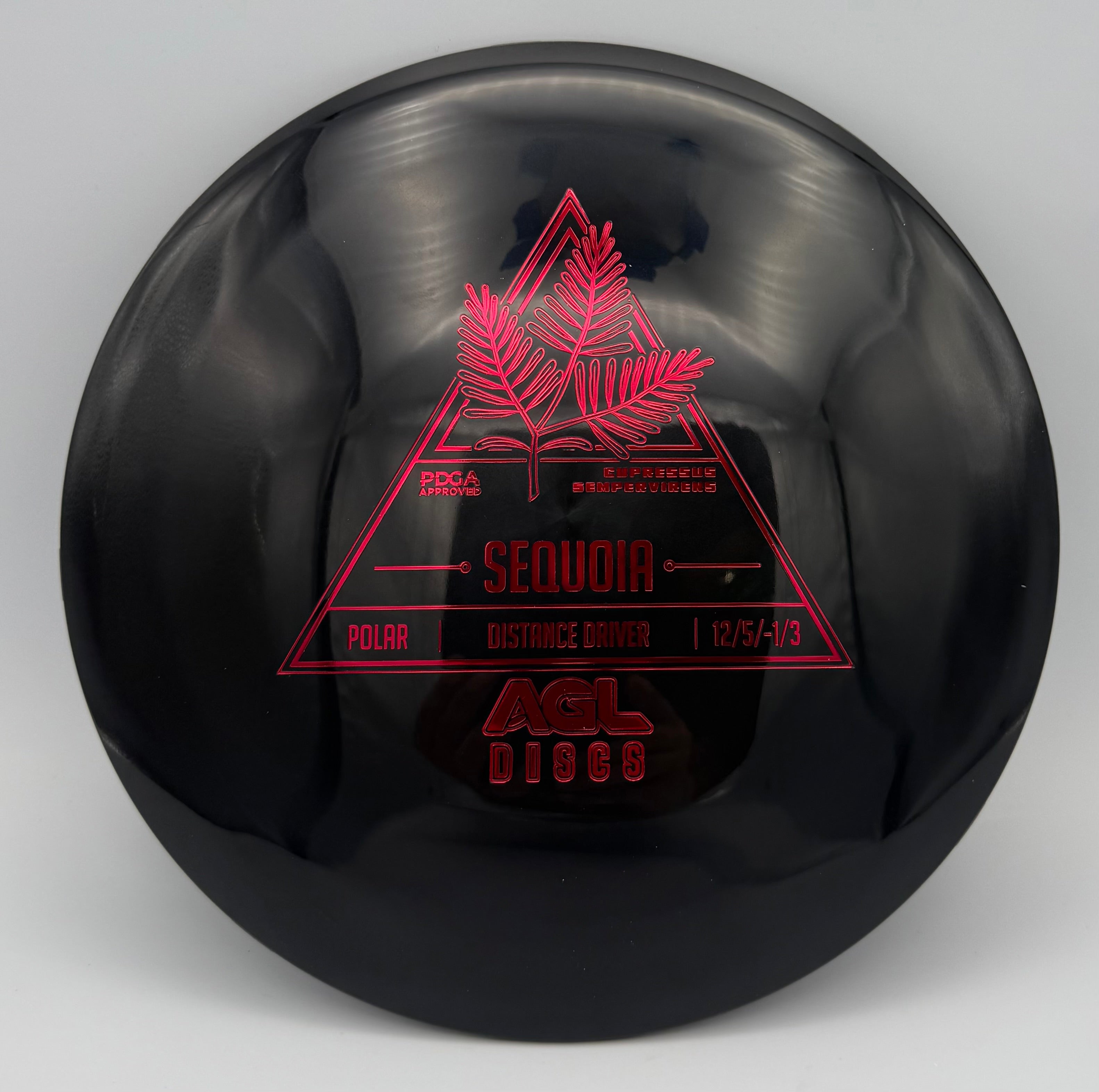 AGL Discs - Black Polar Sequoia (Stock Stamp)