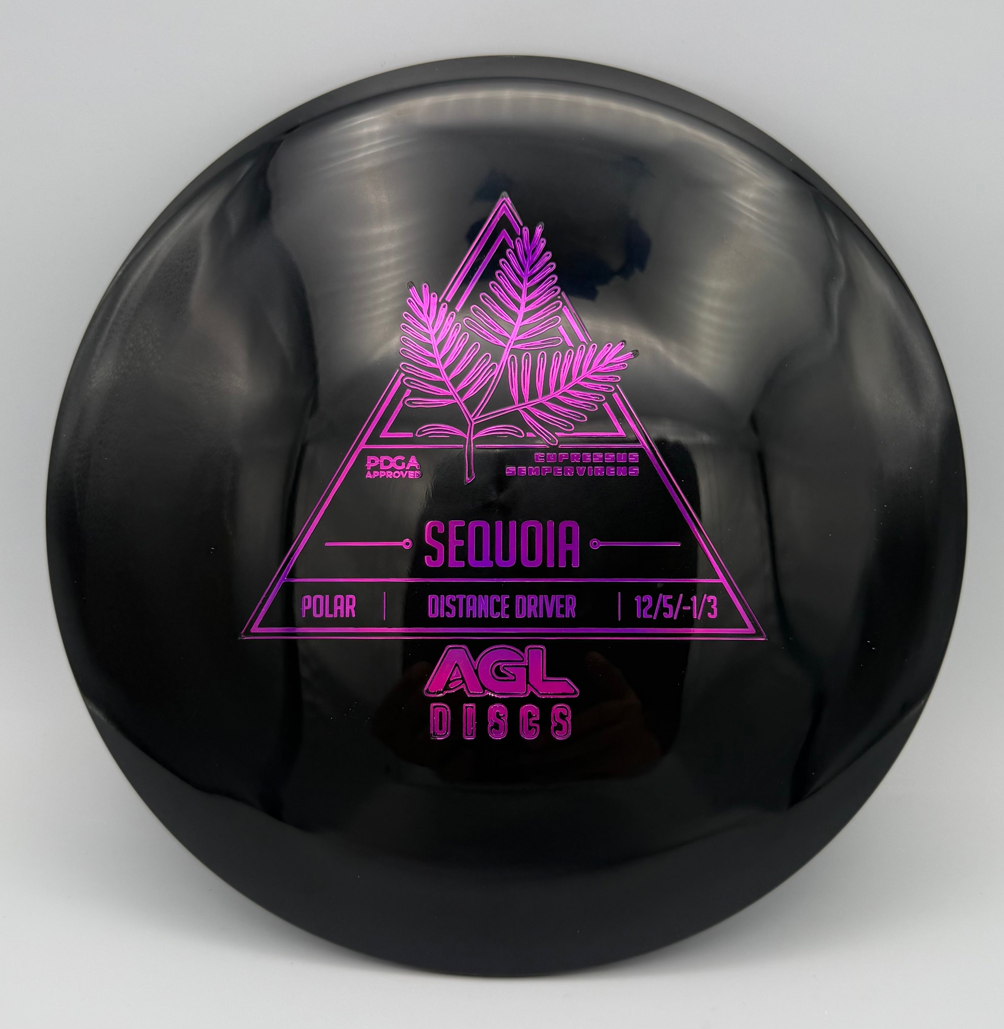 AGL Discs - Black Polar Sequoia (Stock Stamp)