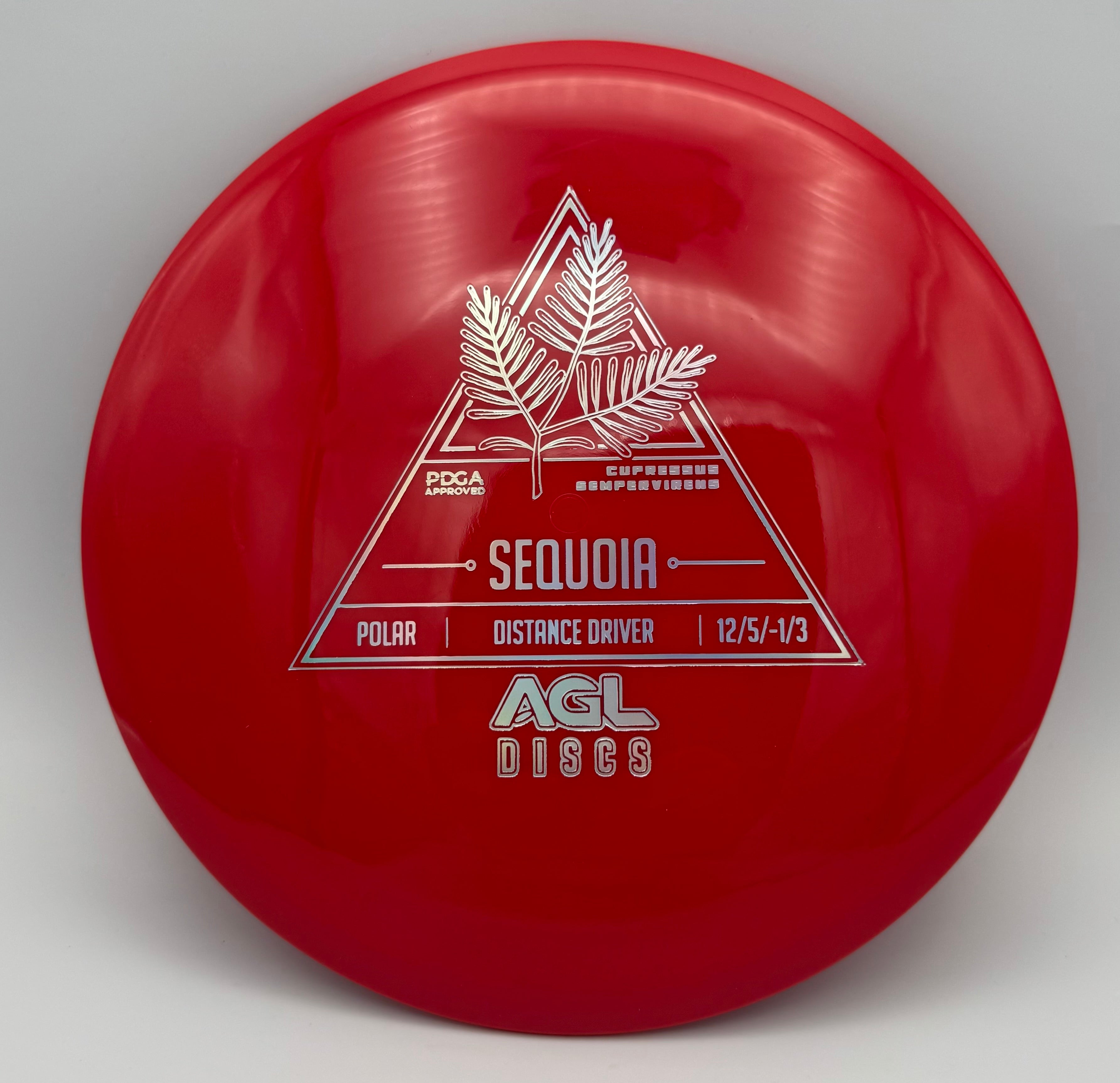 AGL Discs - Red Polar Sequoia (Stock Stamp)
