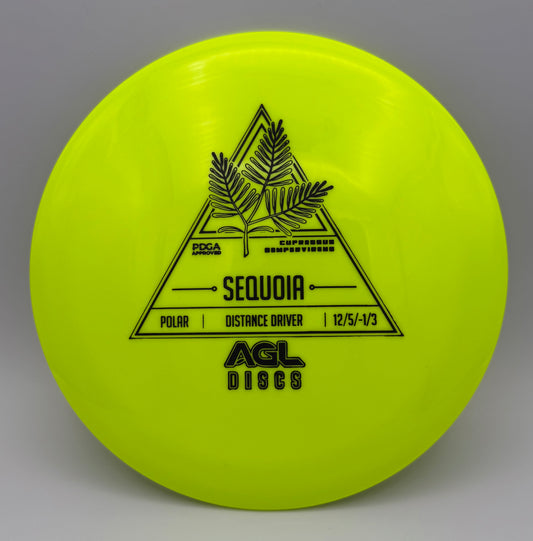 AGL Discs - Day Glow Polar Sequoia (Stock Stamp)