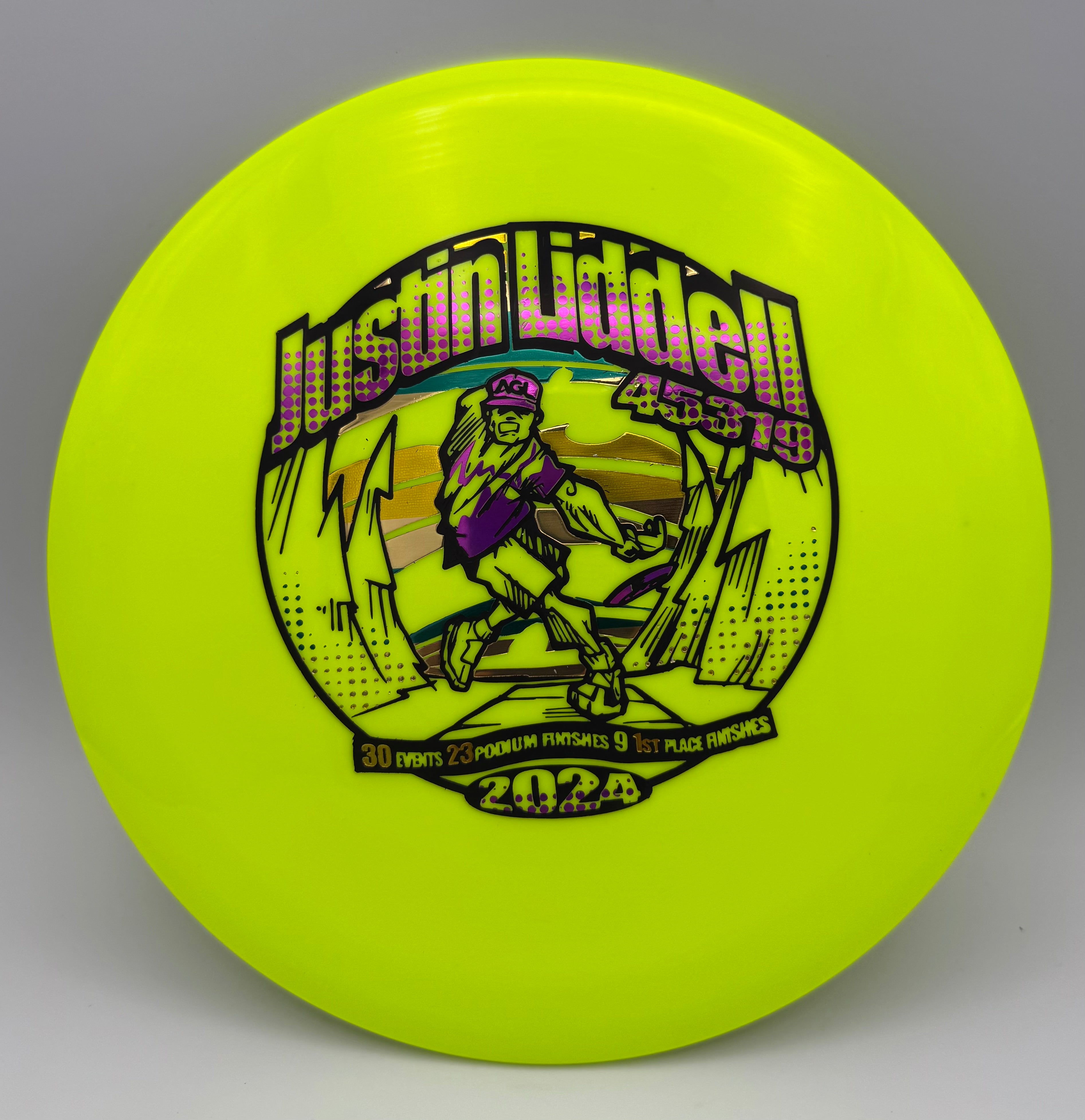 AGL Discs - Day Glow Polar Sequoia (Justin Liddell Tour Stamp)