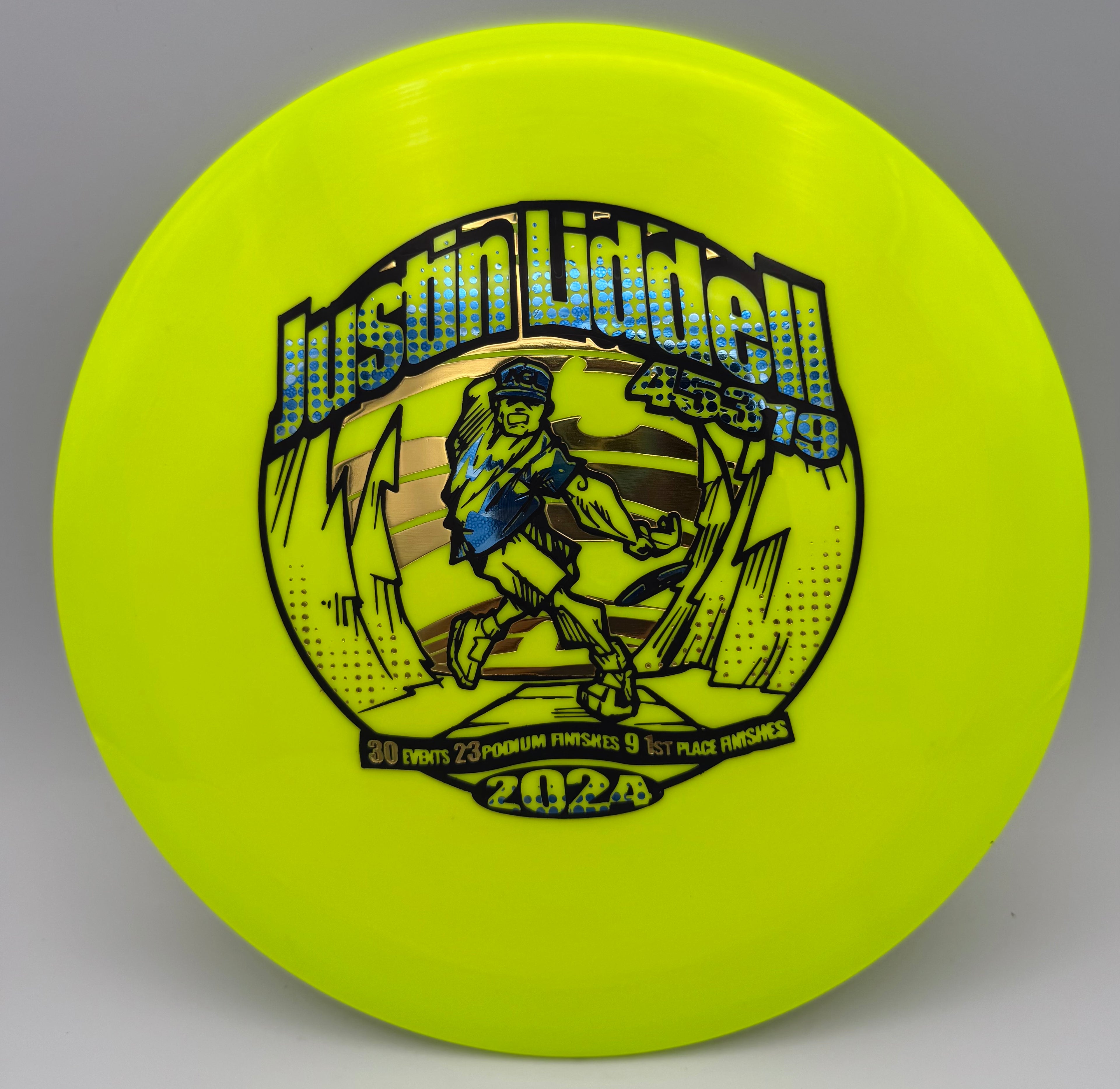 AGL Discs - Day Glow Polar Sequoia (Justin Liddell Tour Stamp)