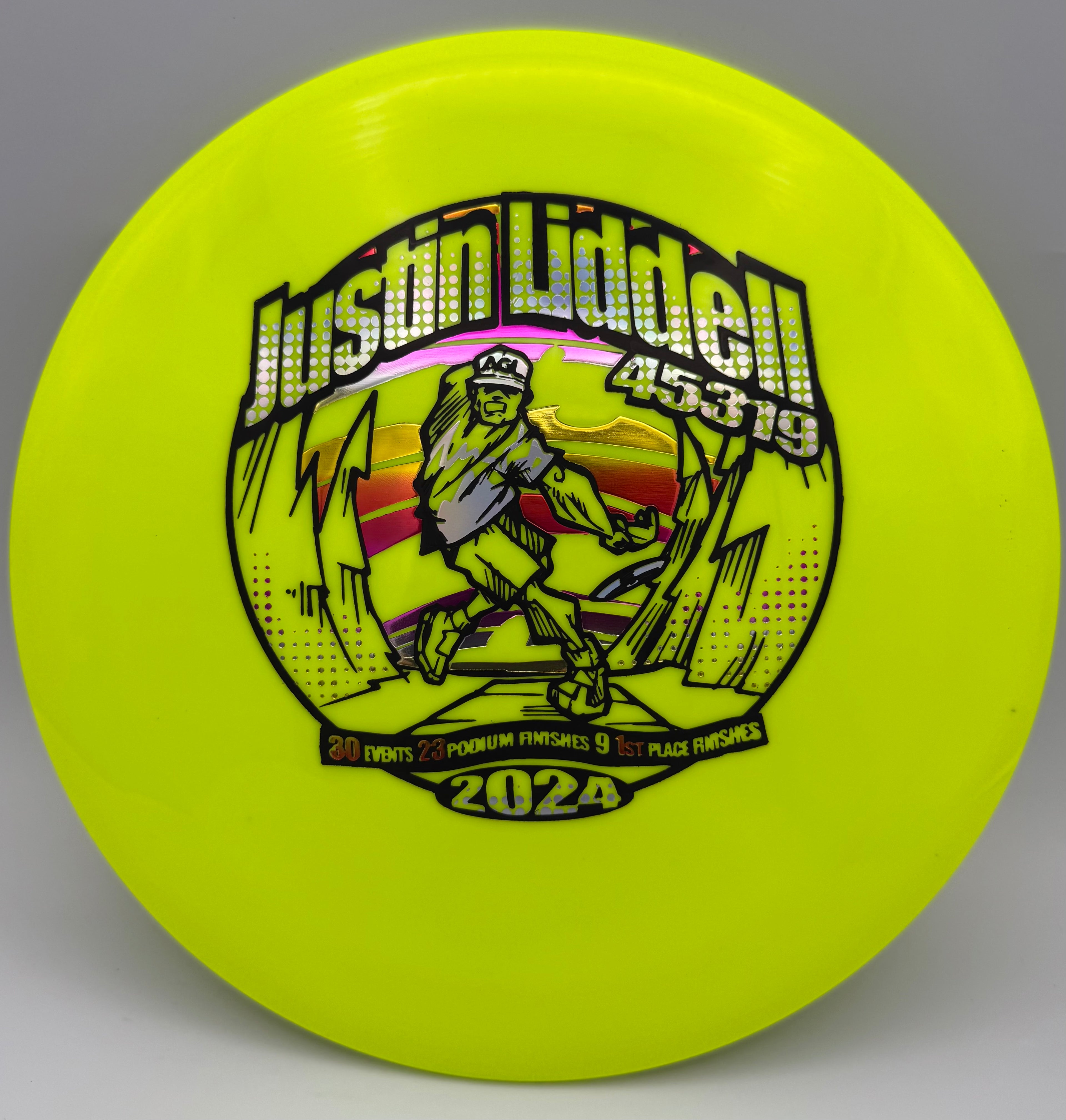 AGL Discs - Day Glow Polar Sequoia (Justin Liddell Tour Stamp)