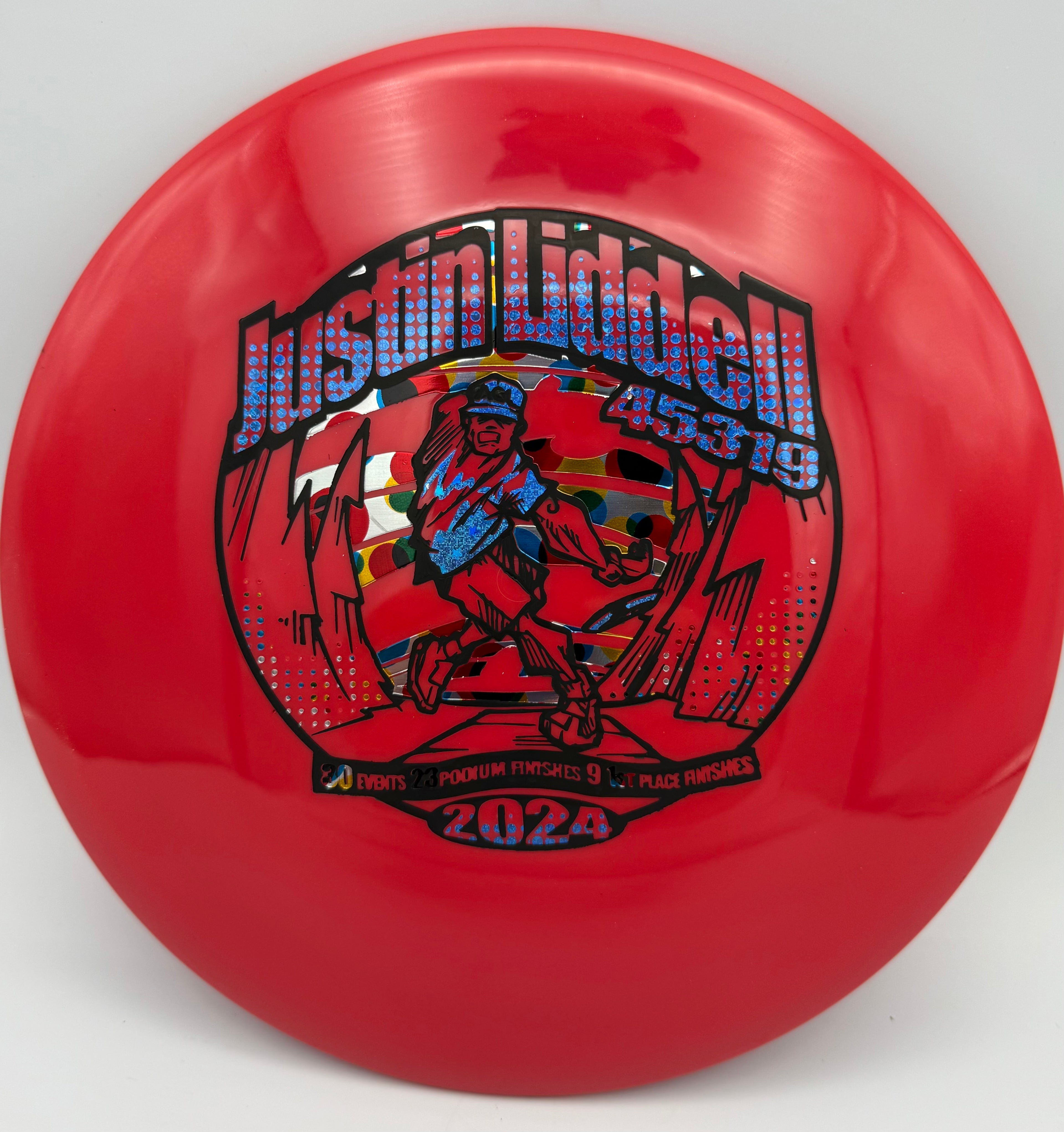AGL Discs - Red Polar Sequoia (Justin Liddell Tour Stamp)