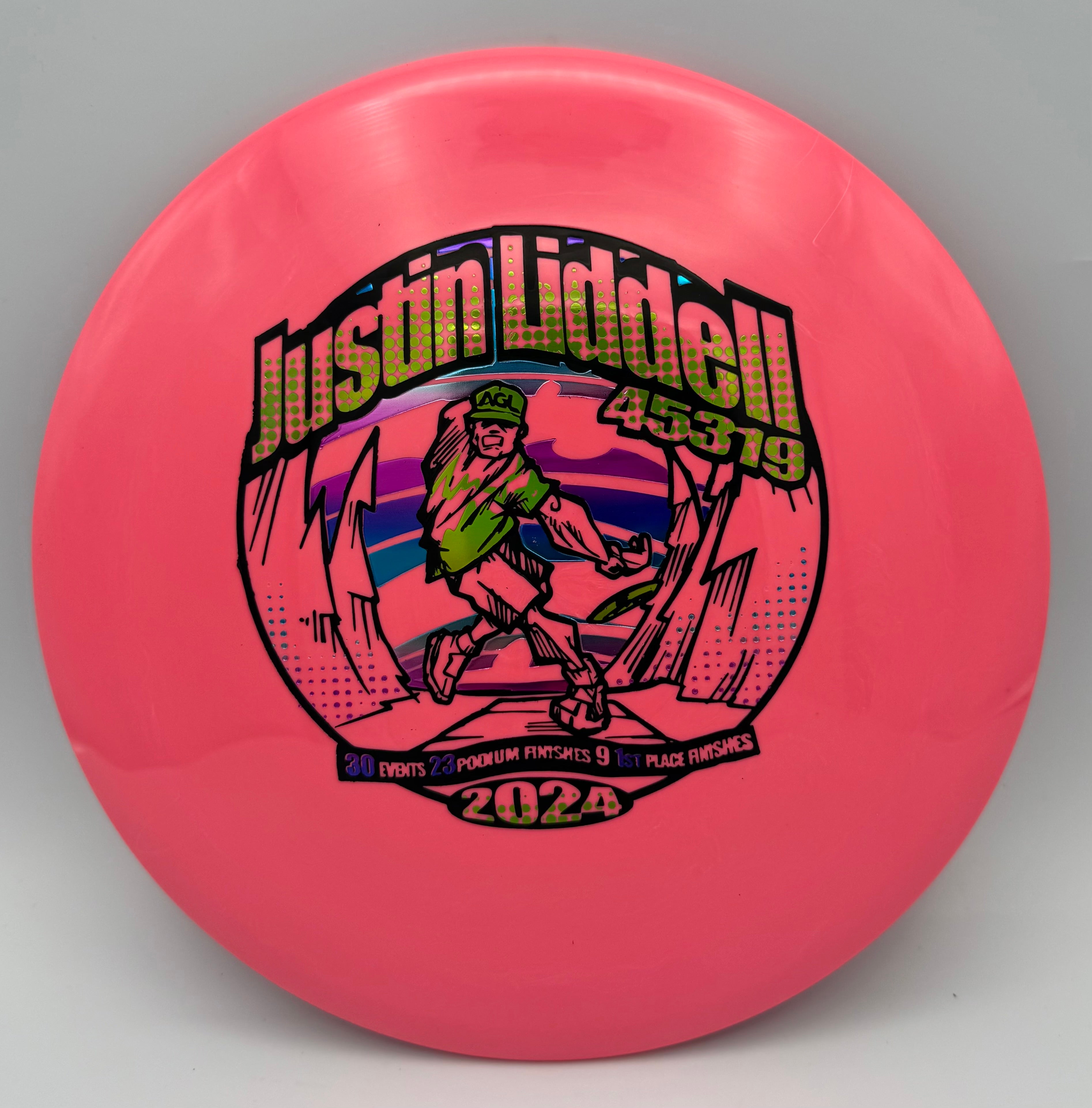 AGL Discs - Pink Polar Sequoia (Justin Liddell Tour Stamp)