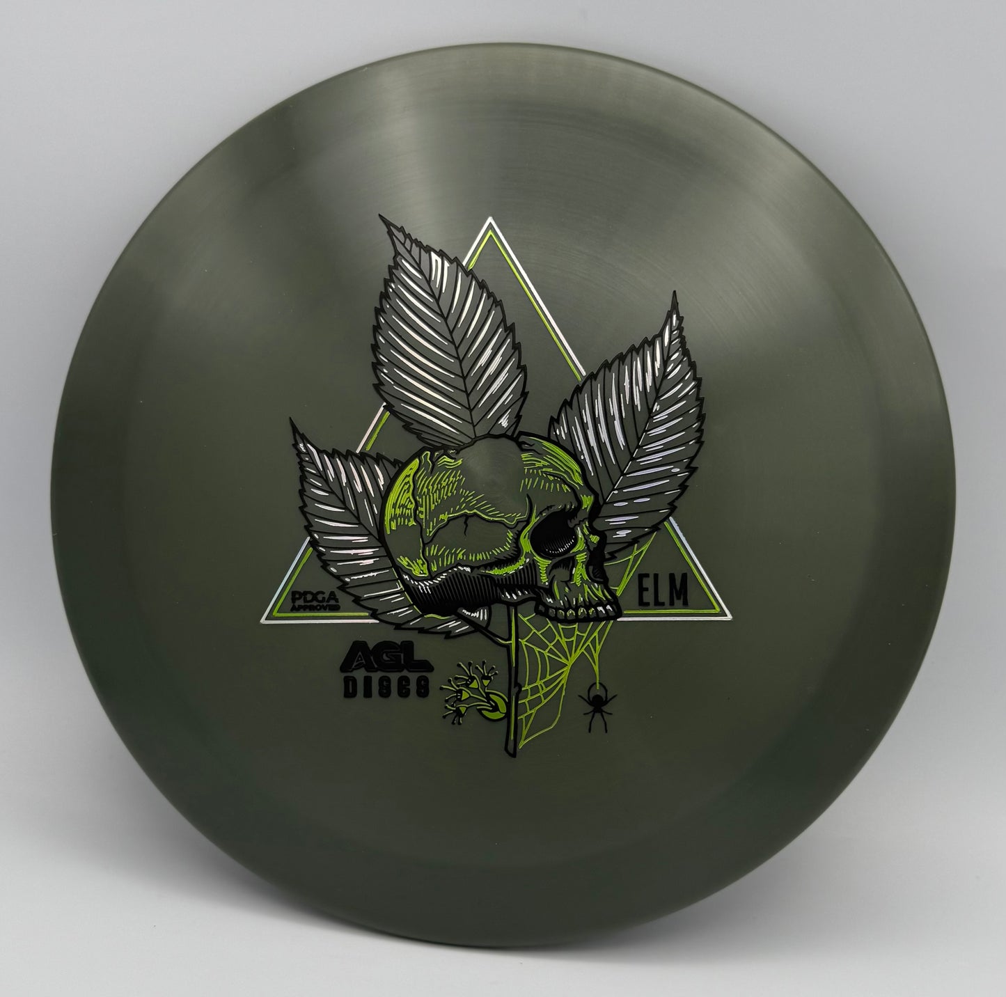 AGL Discs - Gunmetal Alpine Elm (Justin Lago Triple Register Stamp)