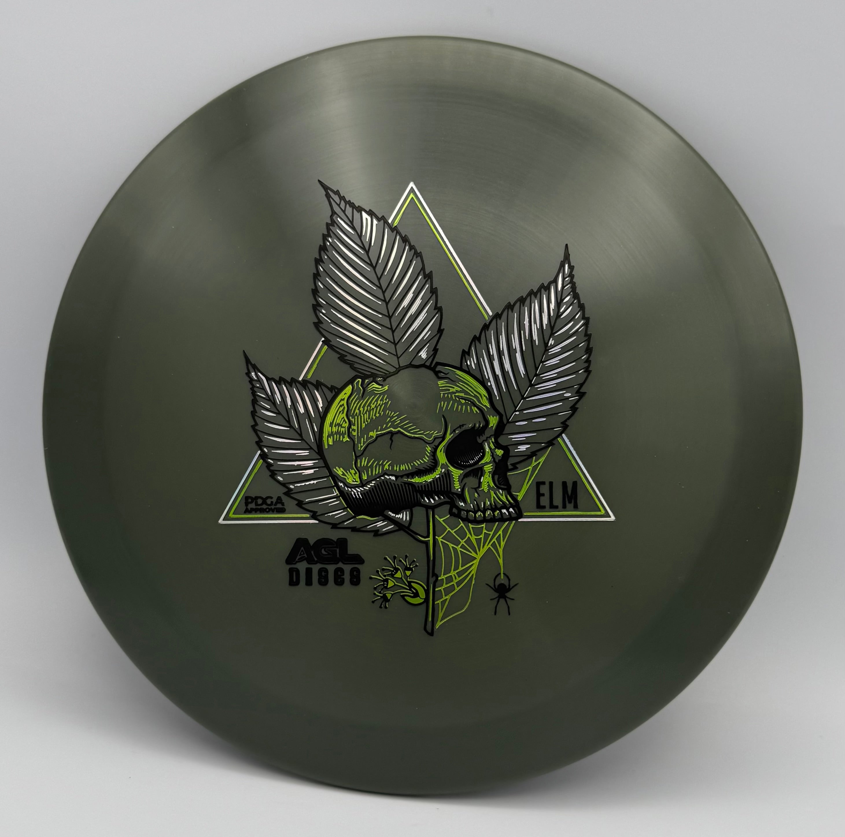 AGL Discs - Gunmetal Alpine Elm (Justin Lago Triple Register Stamp)