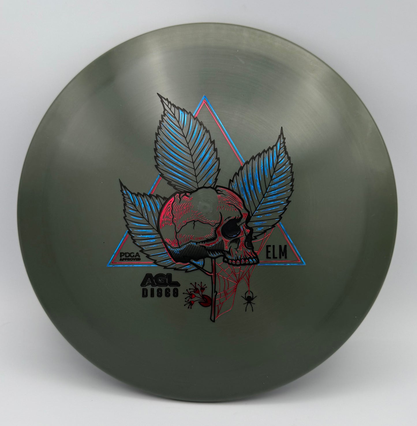 AGL Discs - Gunmetal Alpine Elm (Justin Lago Triple Register Stamp)