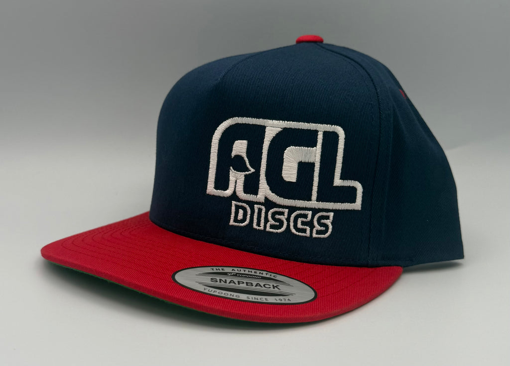 AGL Discs - Five-Panel Snapback Cap with Embroidered Logo