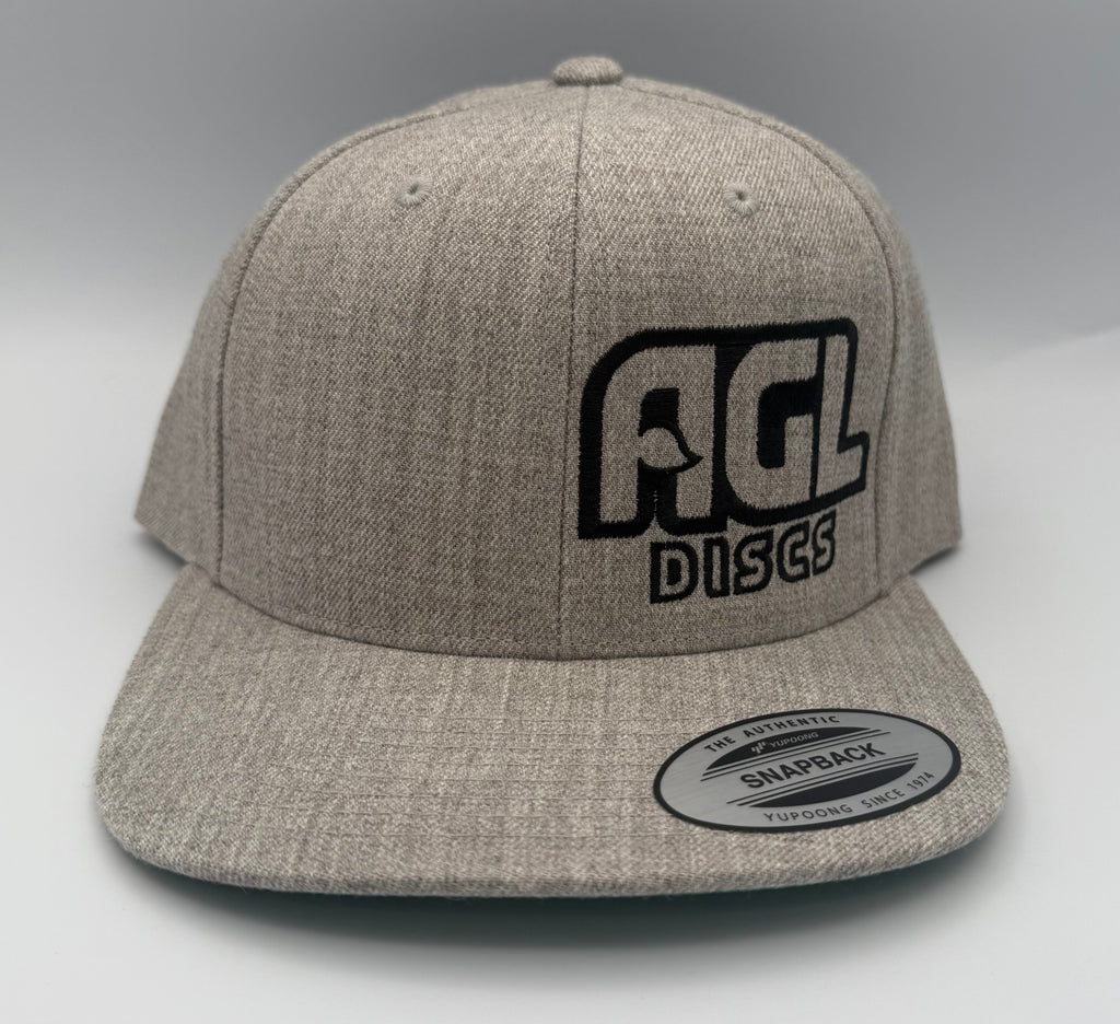 AGL Discs - Flat Bill Snapback Cap with Embroidered Logo