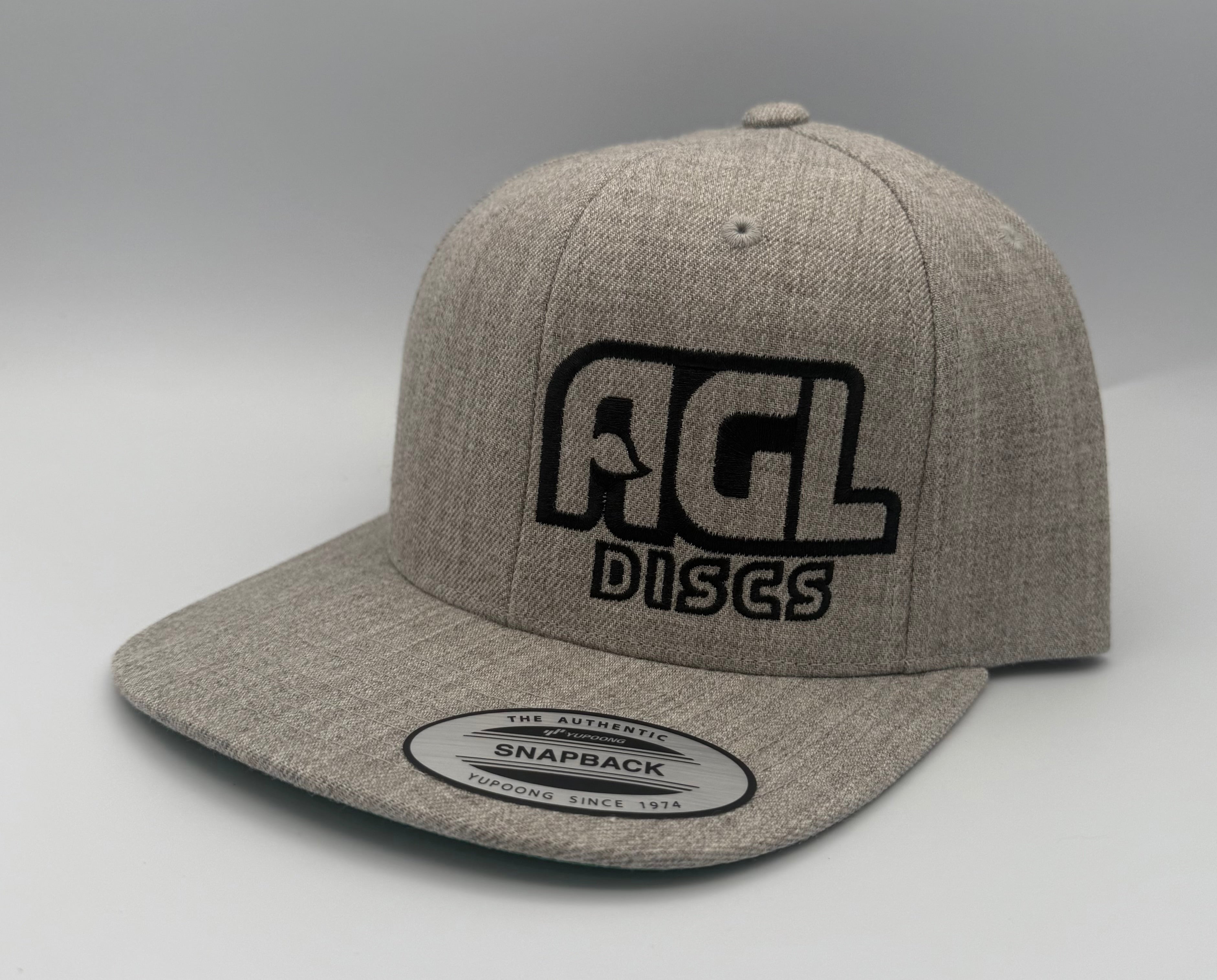 AGL Discs - Flat Bill Snapback Cap with Embroidered Logo