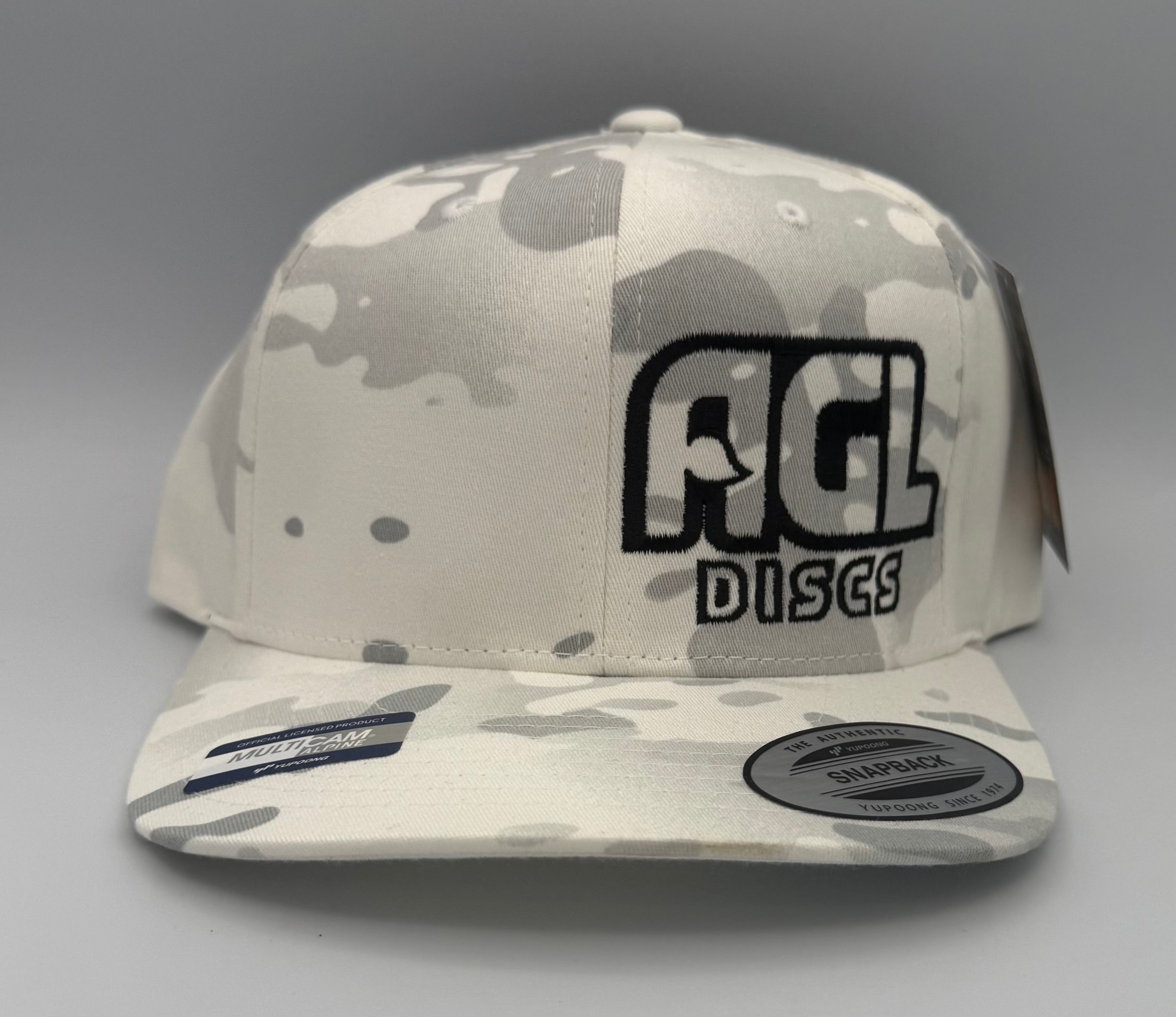 AGL Discs - Flat Bill Snapback Cap with Embroidered Logo