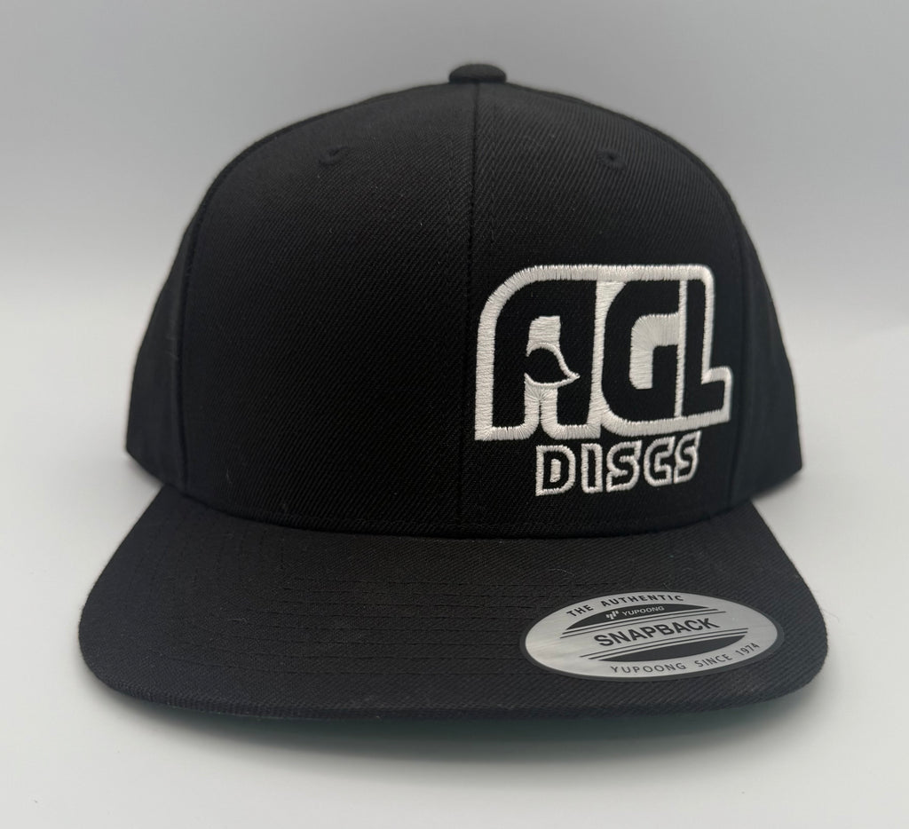 AGL Discs - Flat Bill Snapback Cap with Embroidered Logo