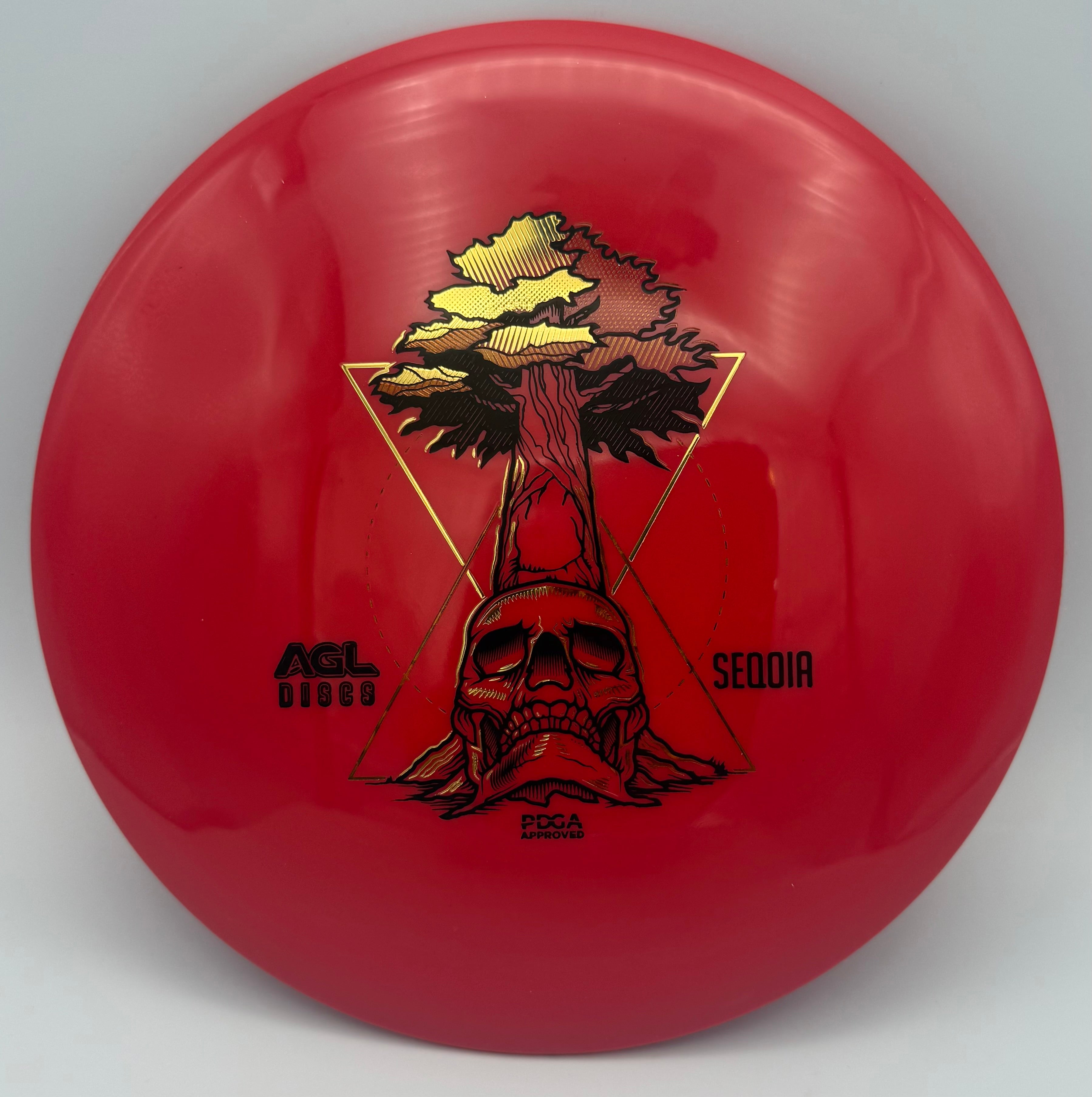 AGL Discs - Red Polar Sequoia (Justin Lago Artist Series)