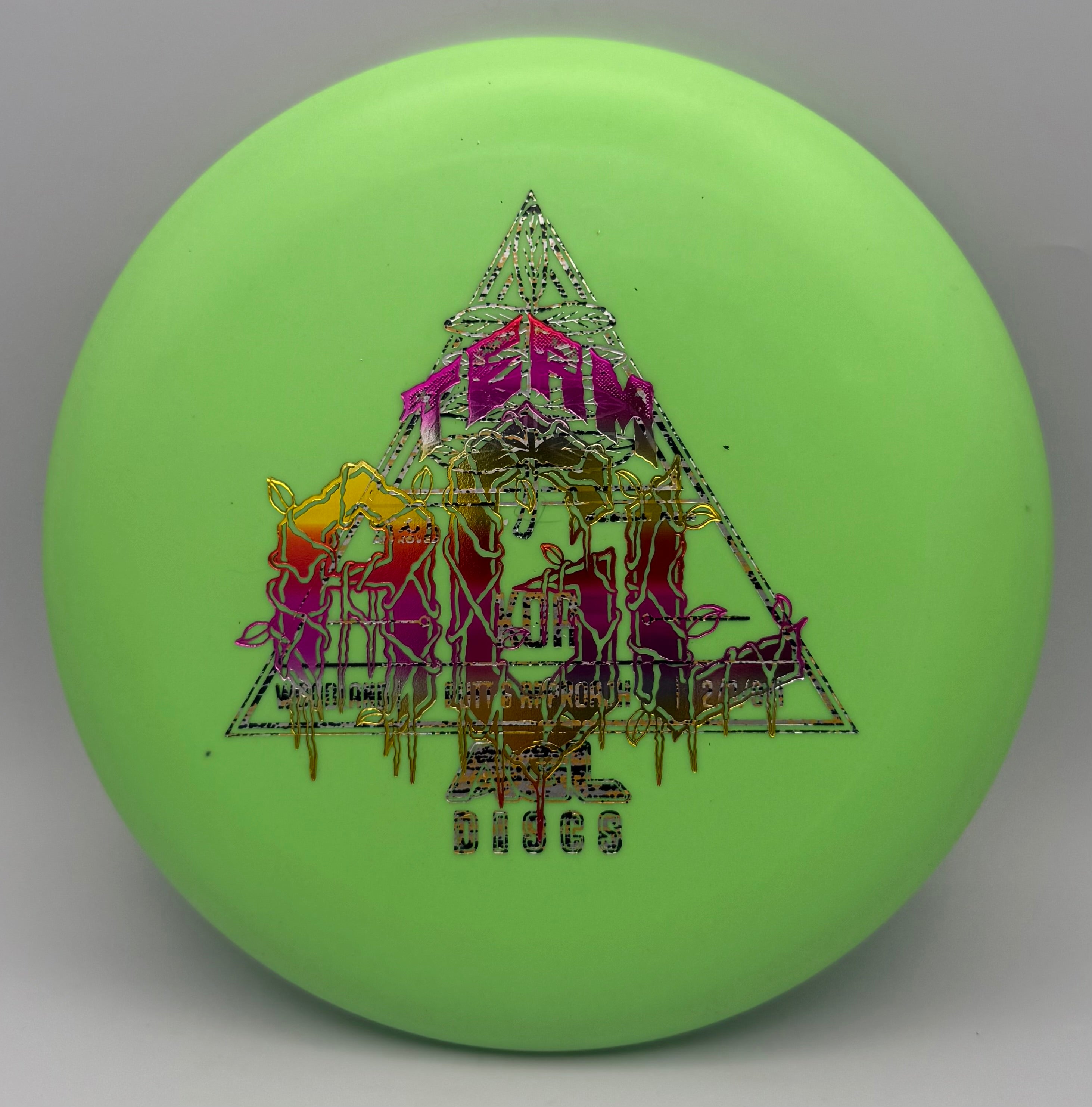 Team AGL Discs - TEAM ONLY Nexus Woodland Koa  X- Outs (Team Stamp)