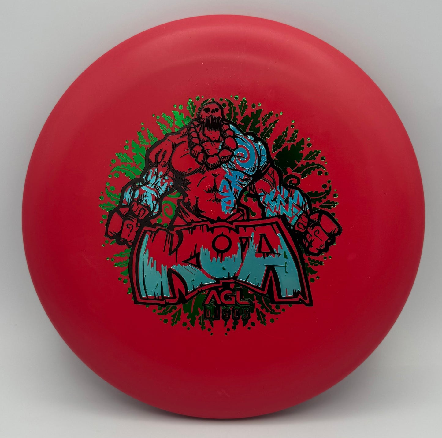 AGL Discs - Red Woodland Koa (Jef Wind Series Stamp)