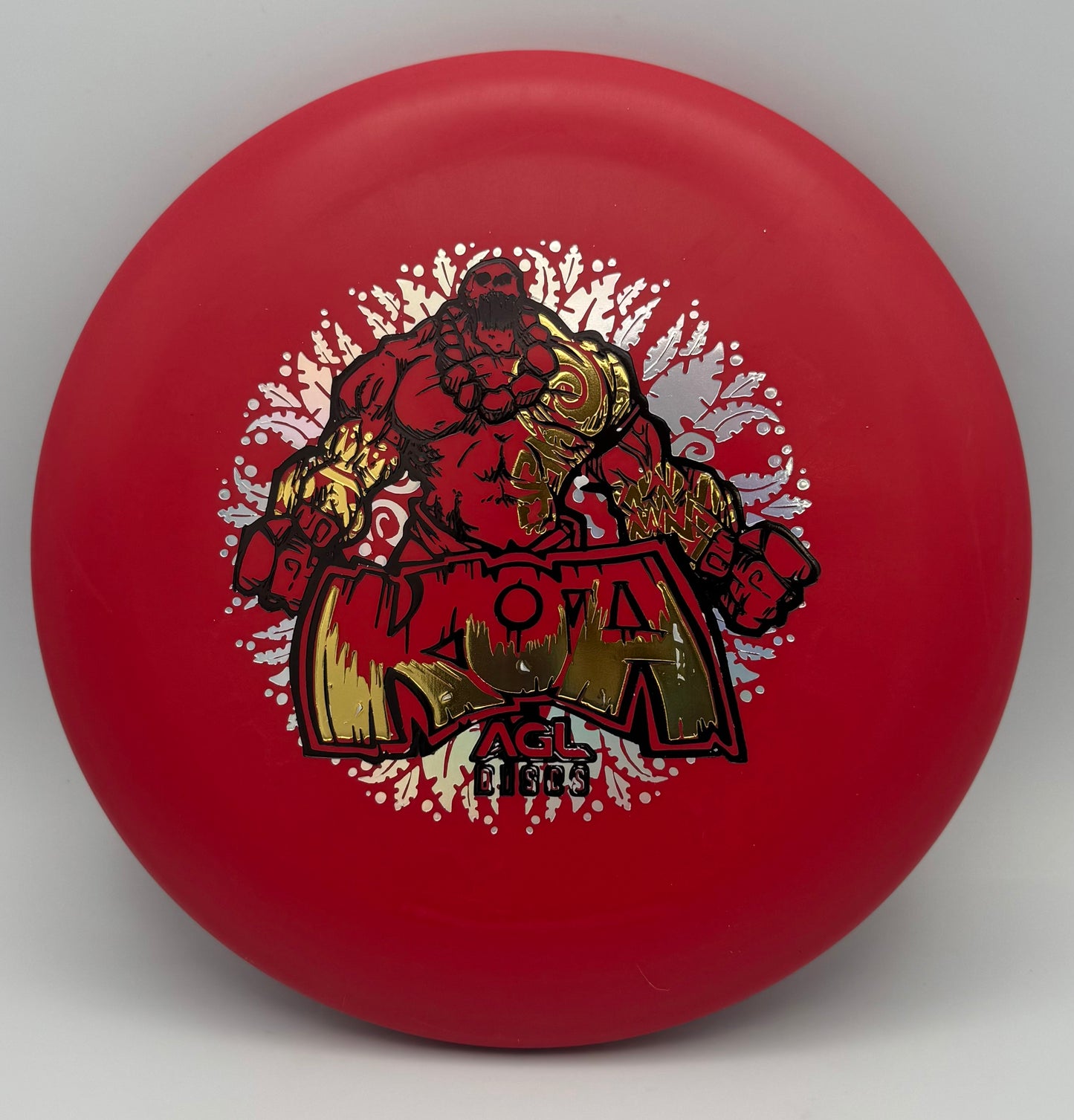AGL Discs - Red Woodland Koa (Jef Wind Series Stamp)