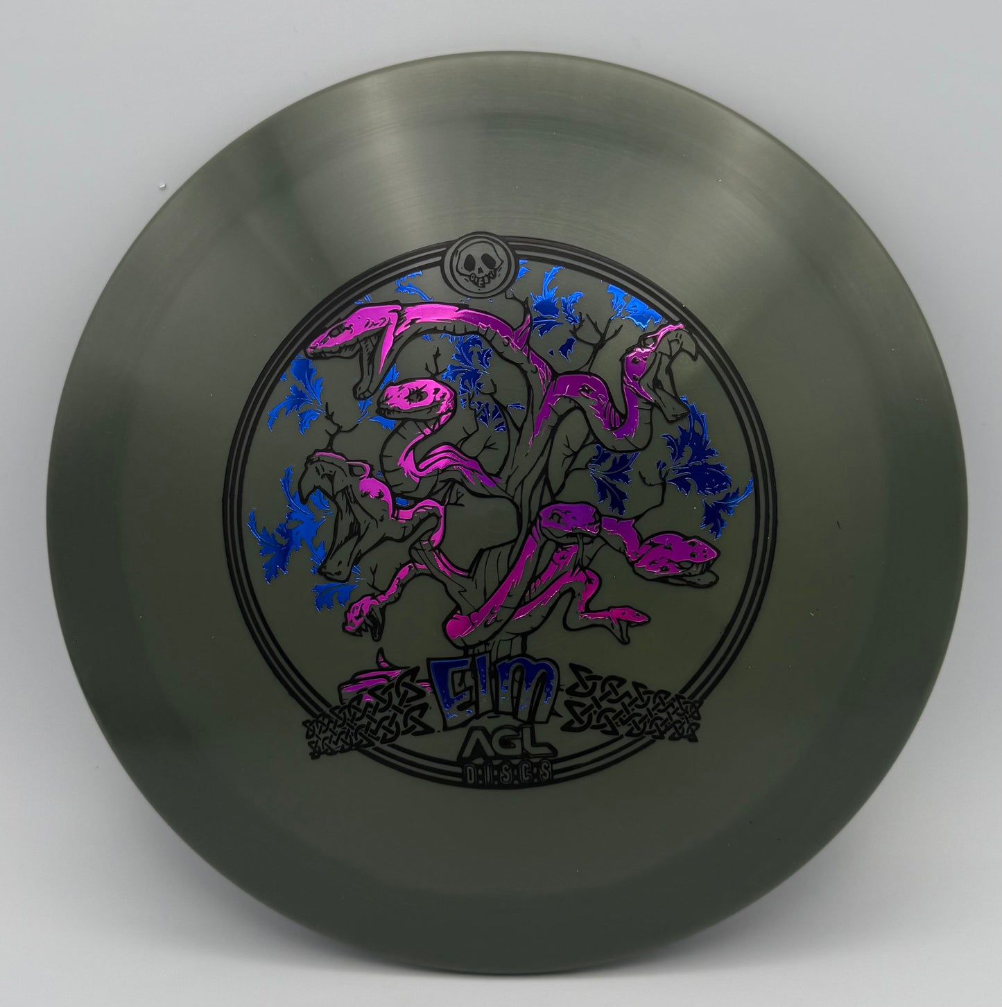 AGL Discs - Gunmetal Alpine Elm (Jef Wind Series Stamp)