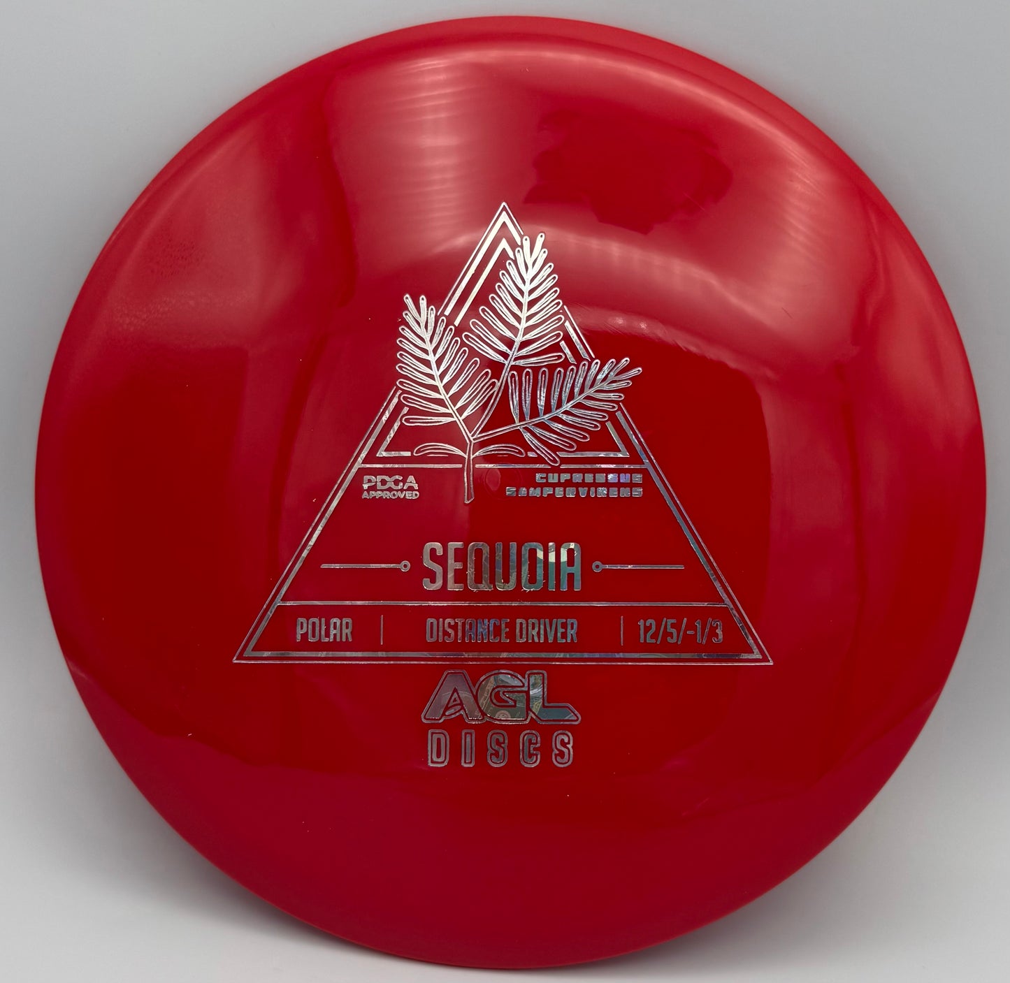 AGL Discs - Red Polar Sequoia (Stock Stamp)