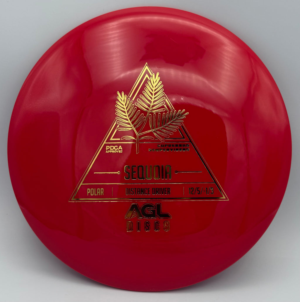 AGL Discs - Red Polar Sequoia (Stock Stamp)