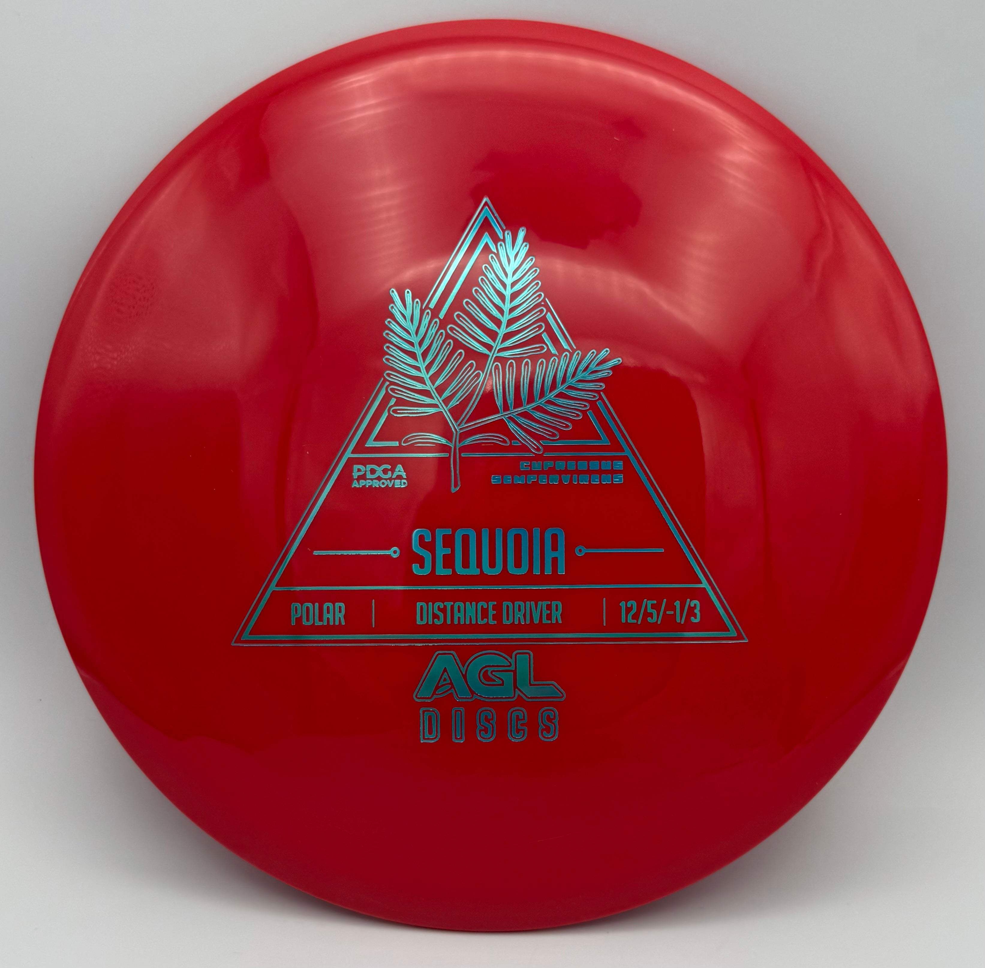 AGL Discs - Red Polar Sequoia (Stock Stamp)