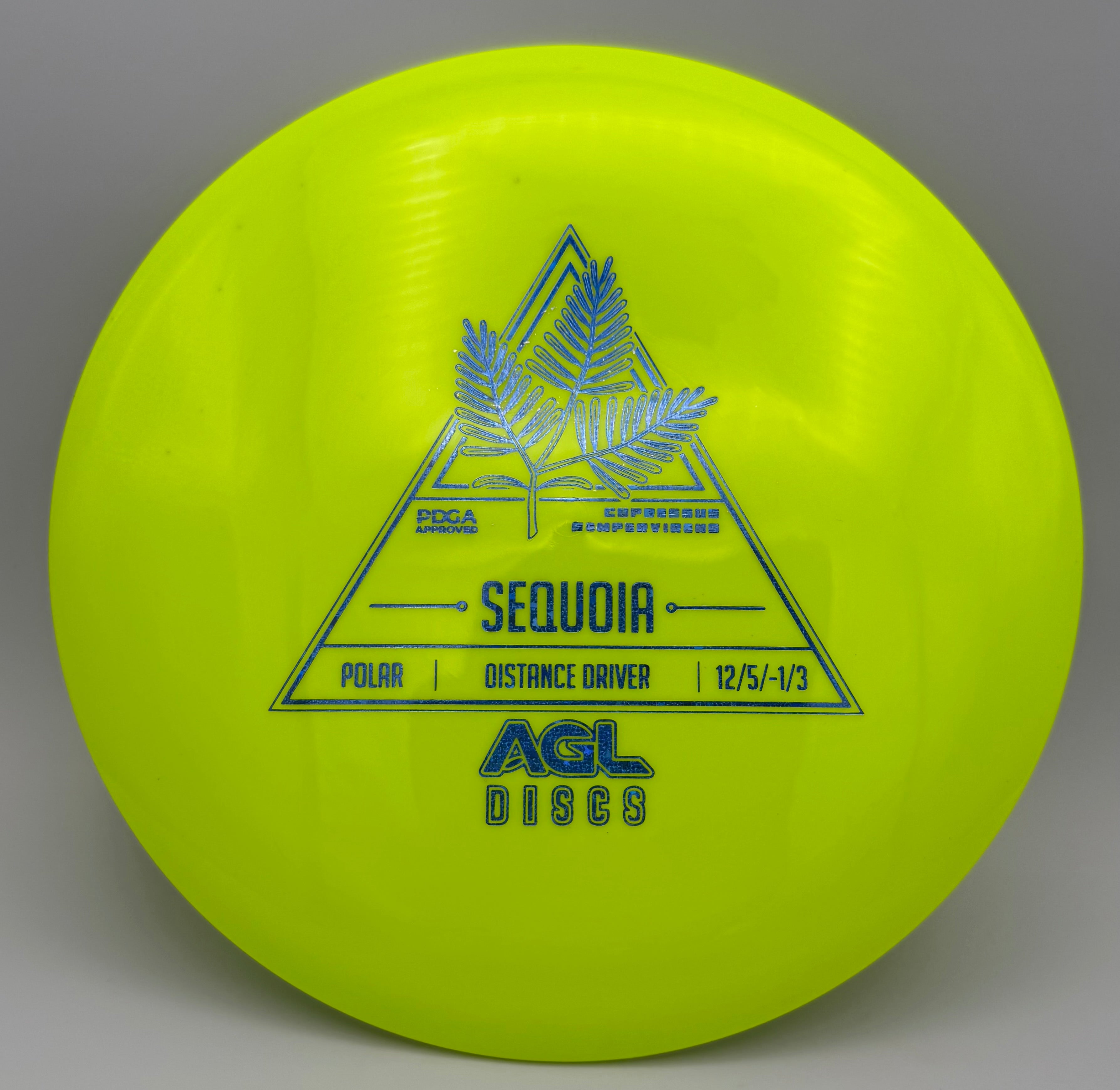 AGL Discs - Day Glow Polar Sequoia (Stock Stamp)