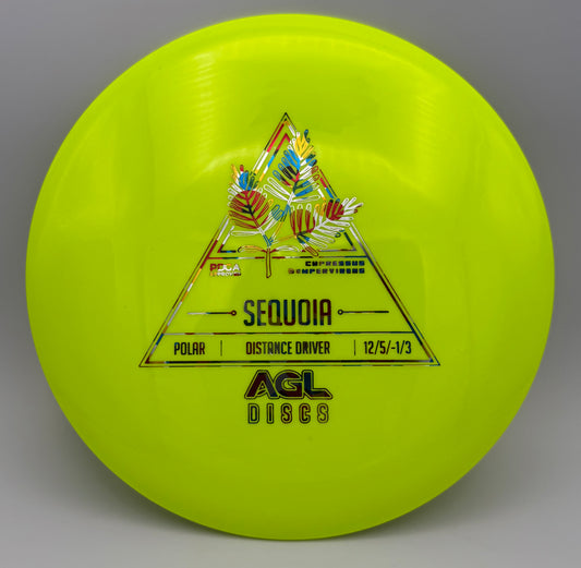 AGL Discs - Day Glow Polar Sequoia (Stock Stamp)