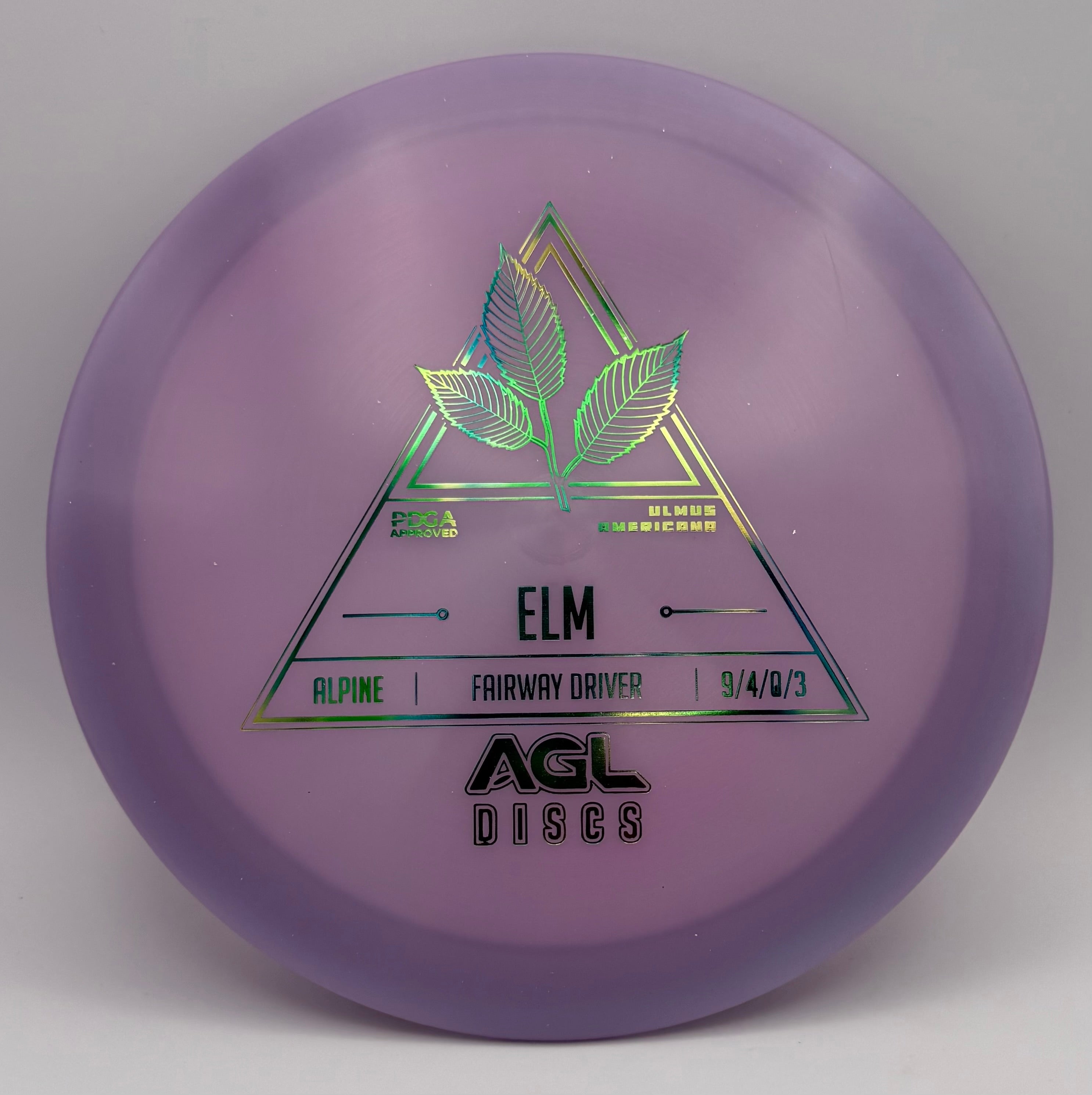 AGL Discs - Purple Alpine Elm (Stock Stamp)