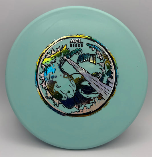AGL Discs - Teal Woodland Maple (Jef Wind Series)