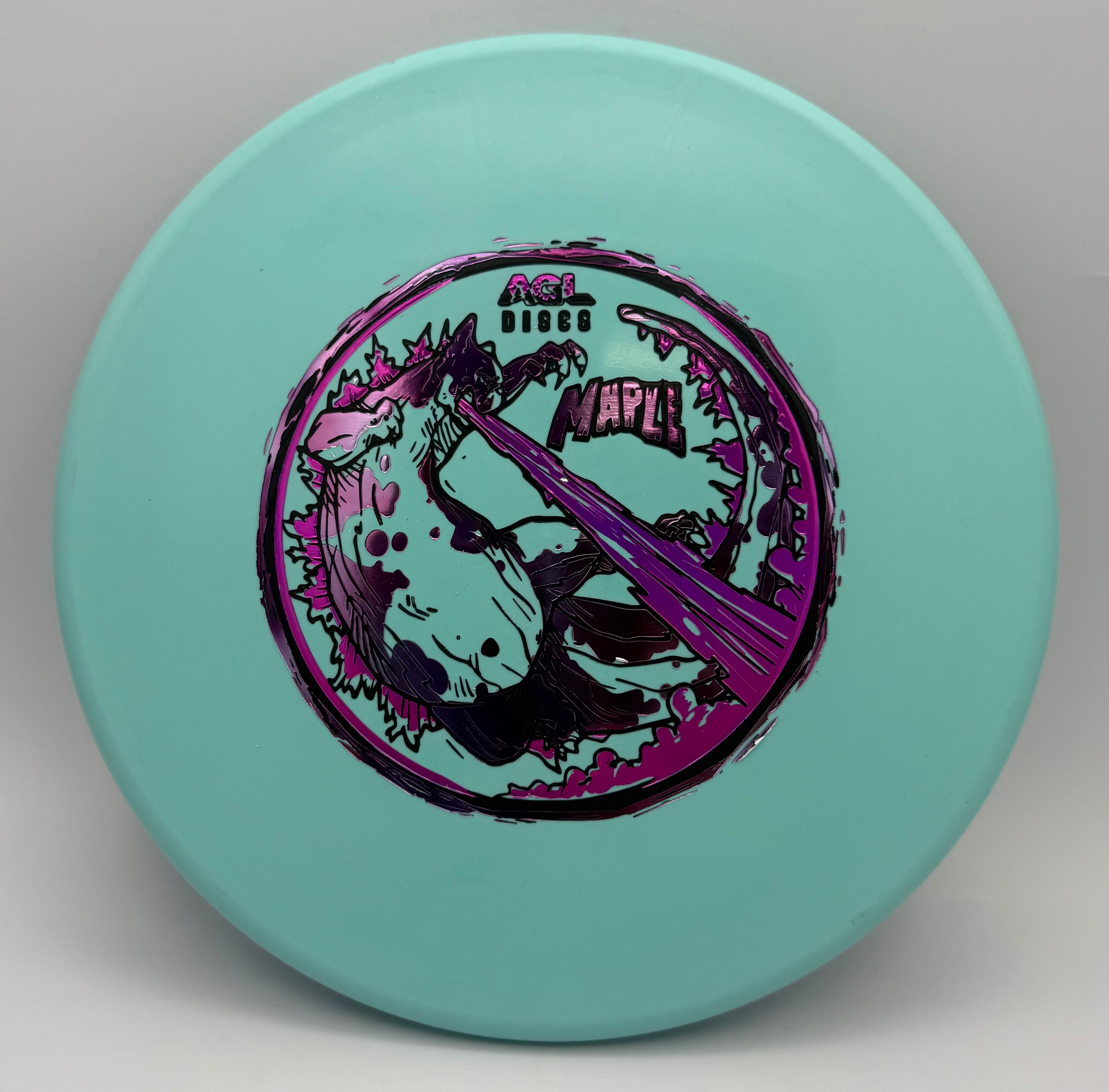 AGL Discs - Teal Woodland Maple (Jef Wind Series)