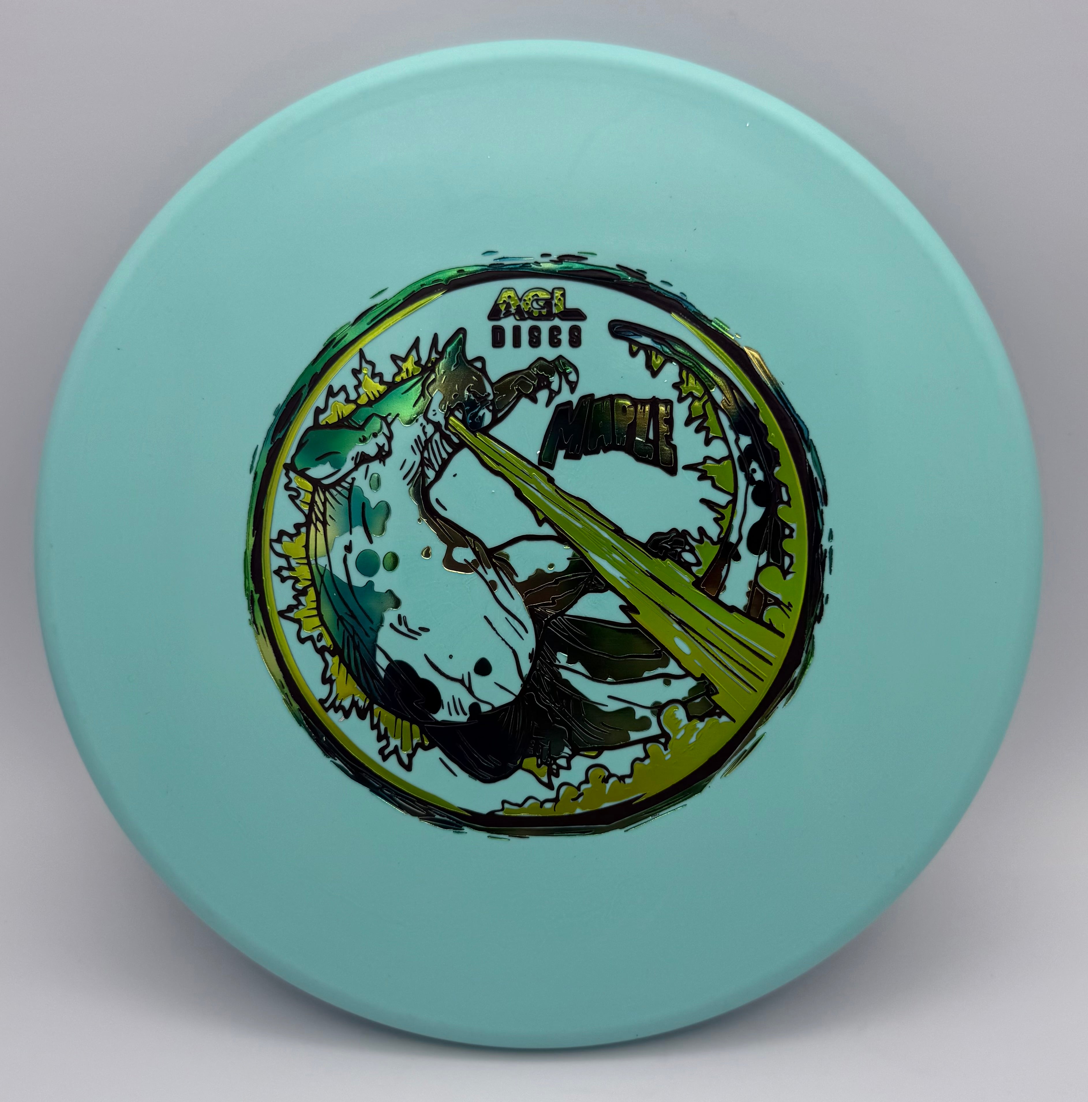 AGL Discs - Teal Woodland Maple (Jef Wind Series)