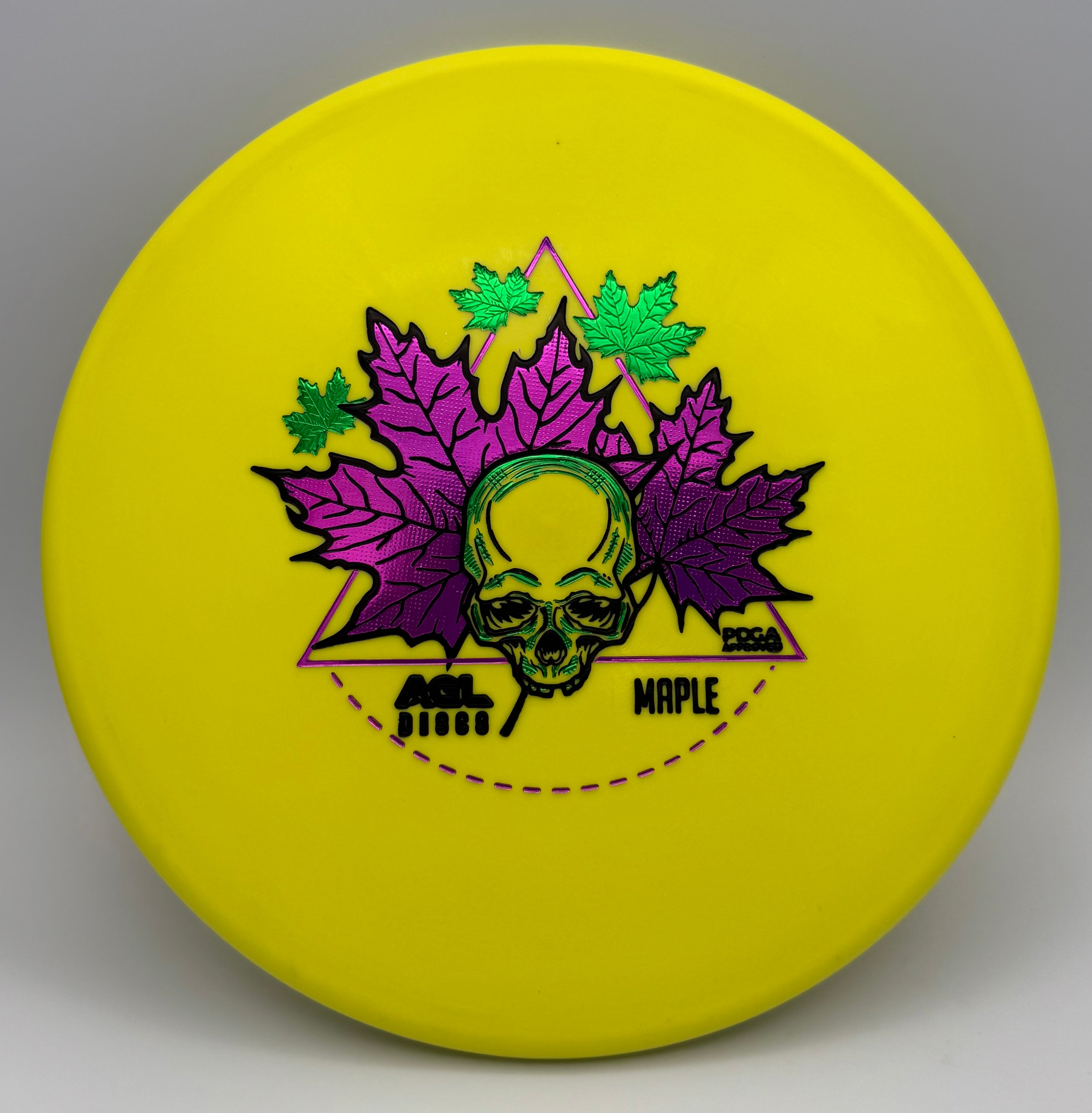 AGL Discs - Yellow Woodland Maple (Justin Lago Series)