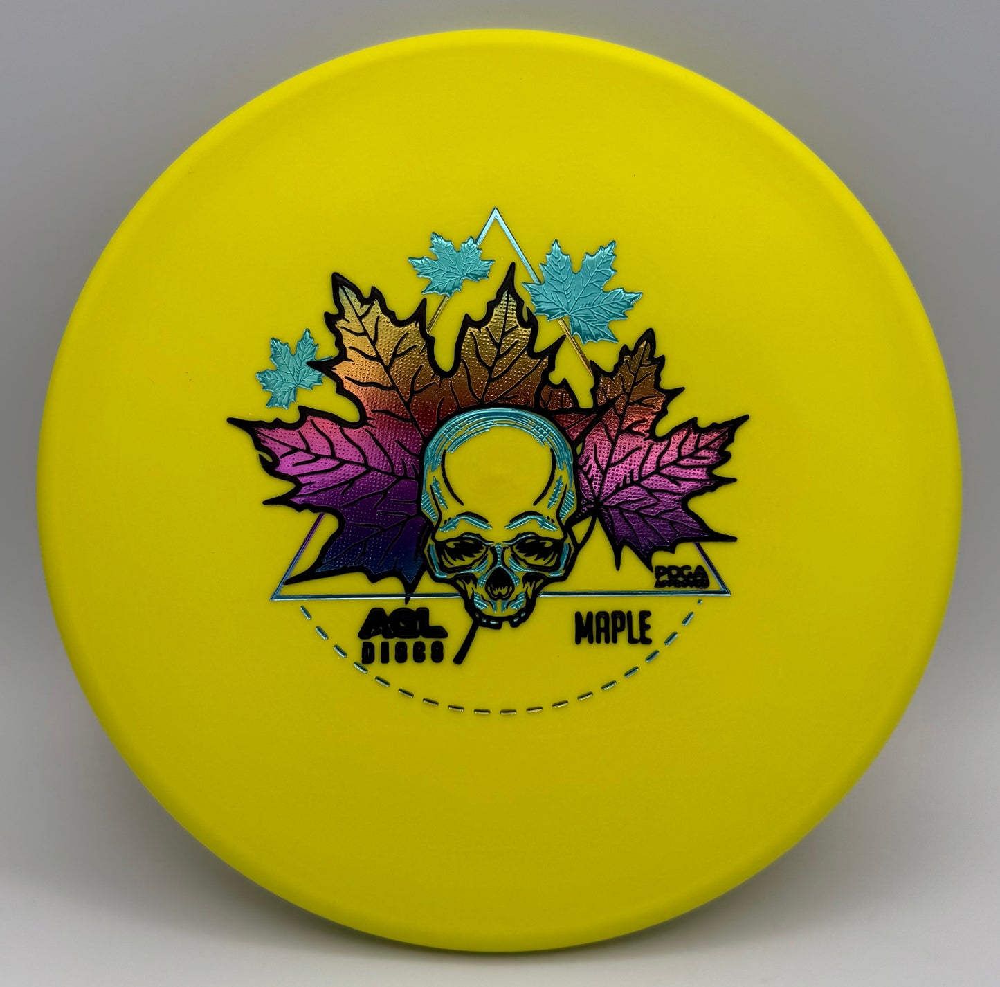 AGL Discs - Yellow Woodland Maple (Justin Lago Series)