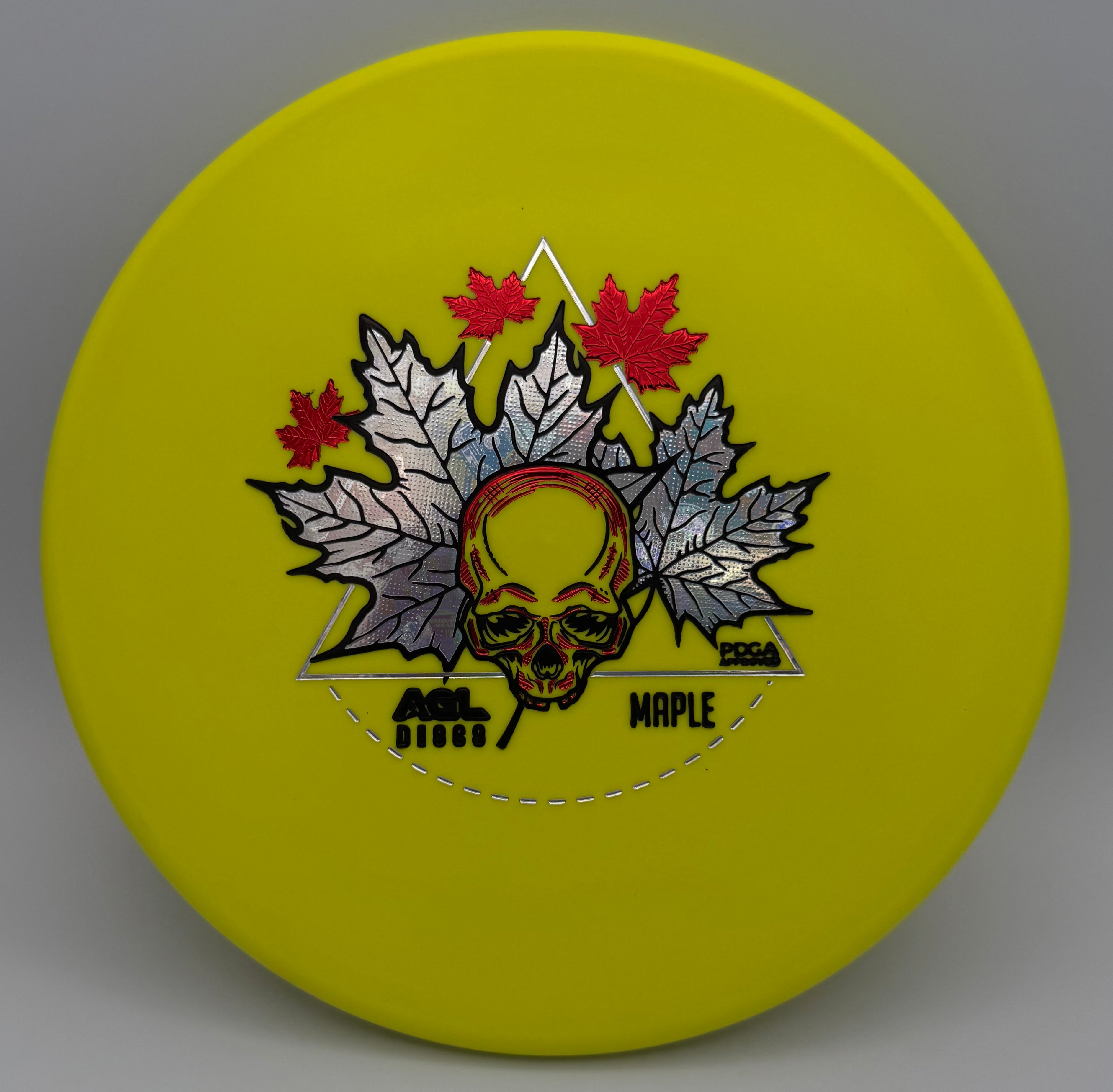 AGL Discs - Yellow Woodland Maple (Justin Lago Series)