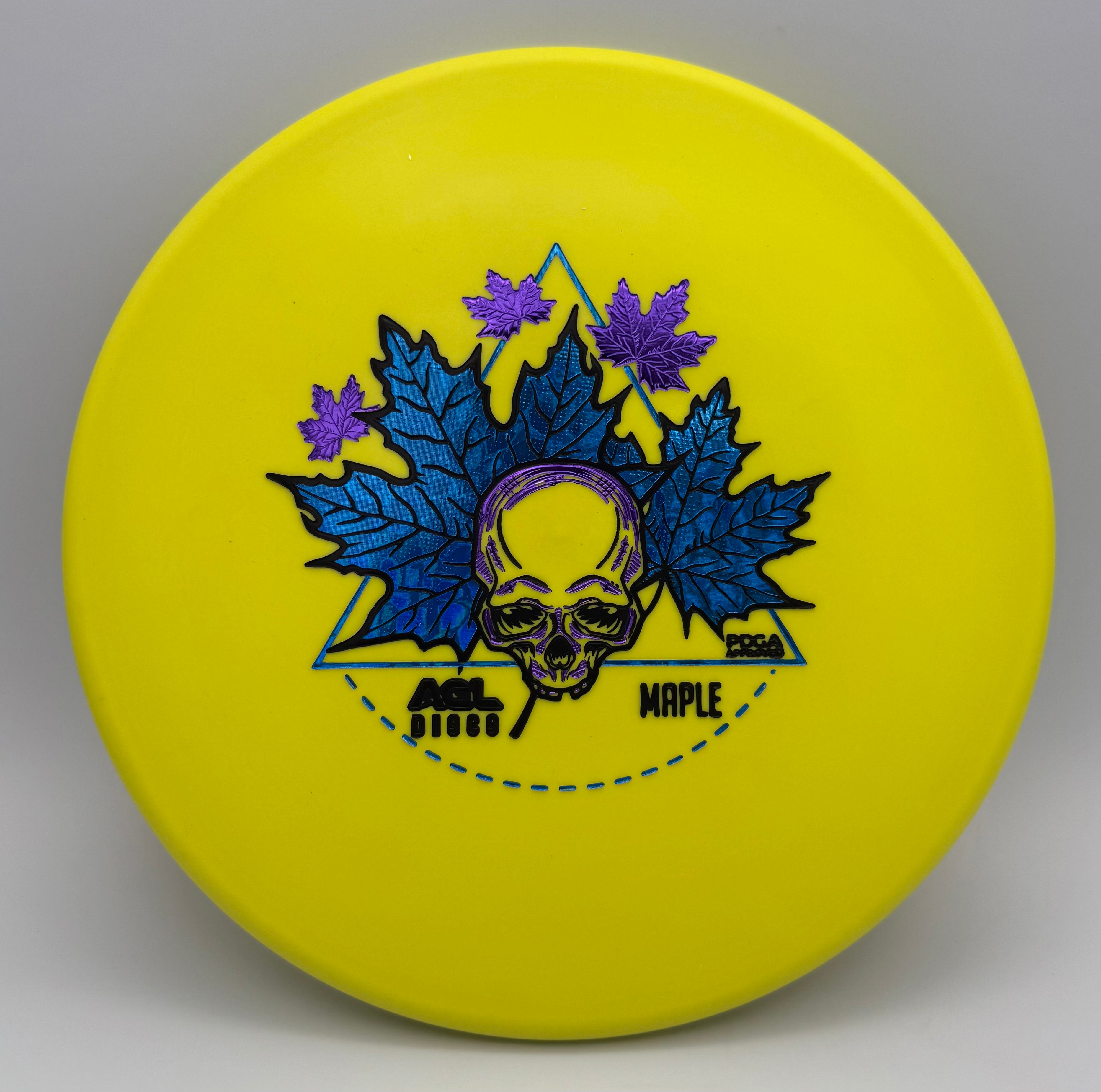AGL Discs - Yellow Woodland Maple (Justin Lago Series)
