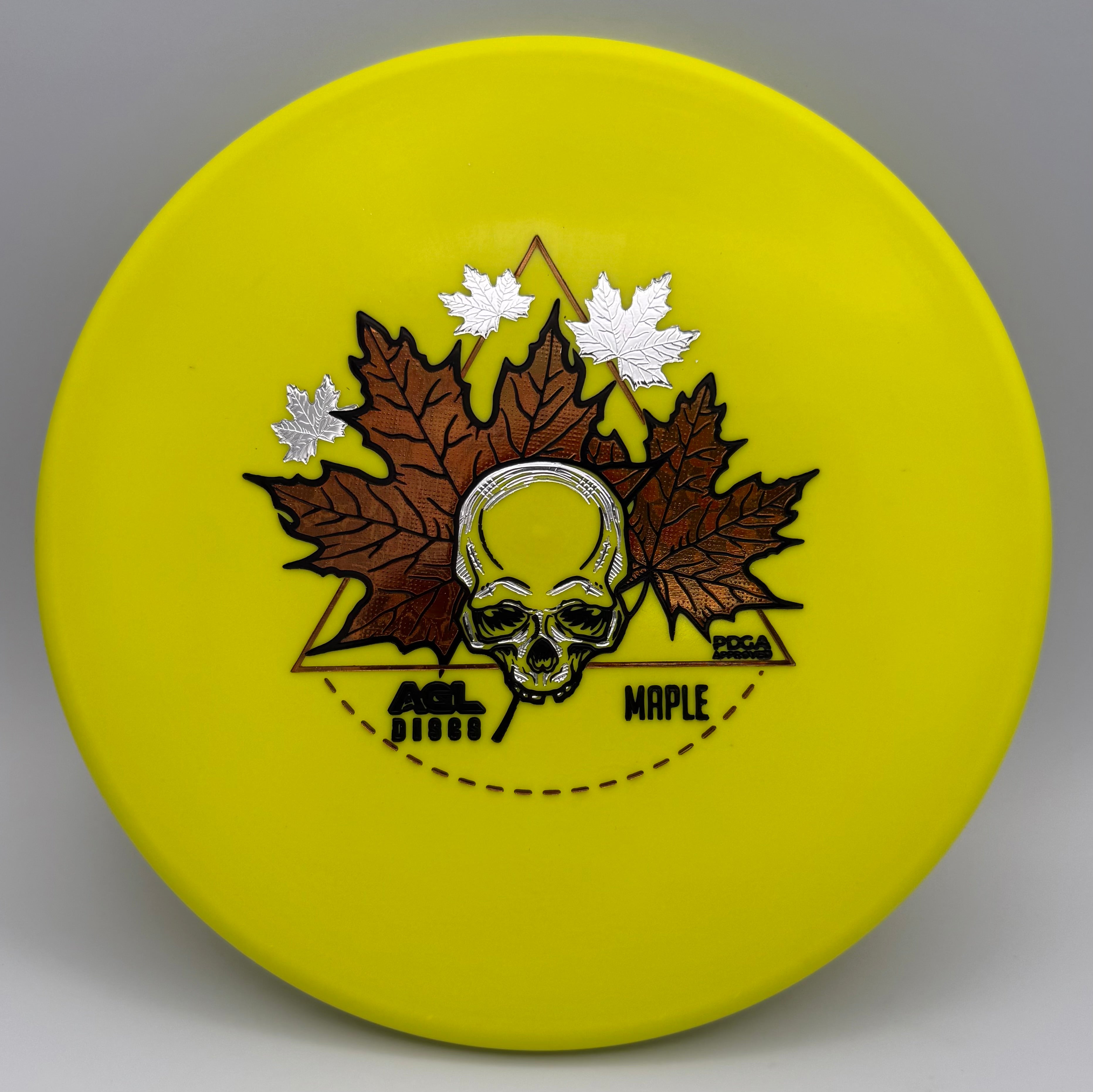 AGL Discs - Yellow Woodland Maple (Justin Lago Series)