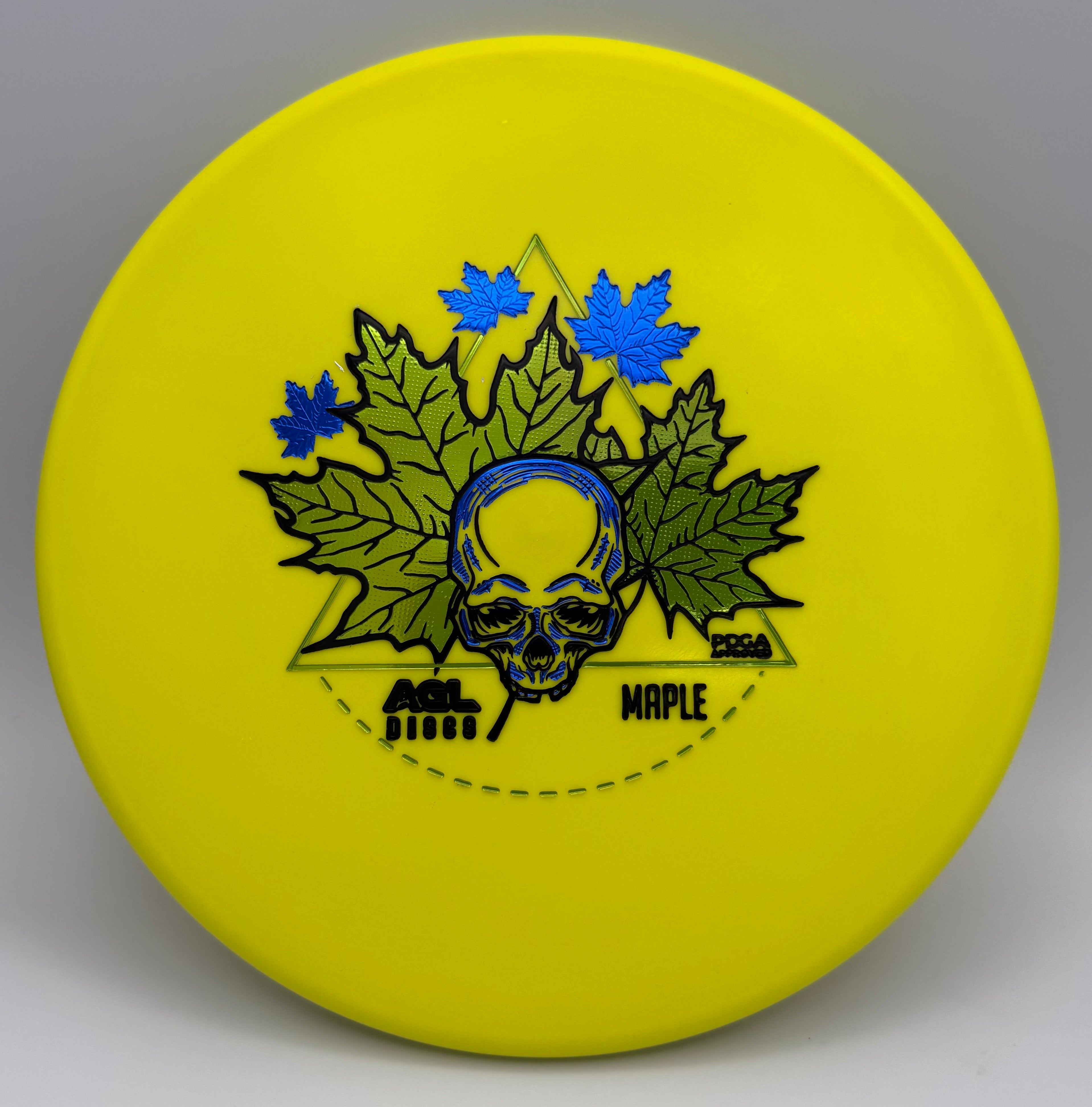 AGL Discs - Yellow Woodland Maple (Justin Lago Series)