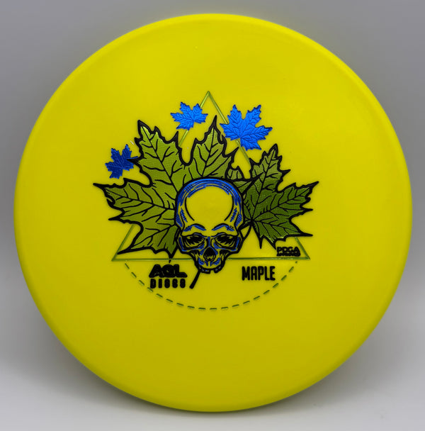 AGL Discs - Yellow Woodland Maple (Justin Lago Series)