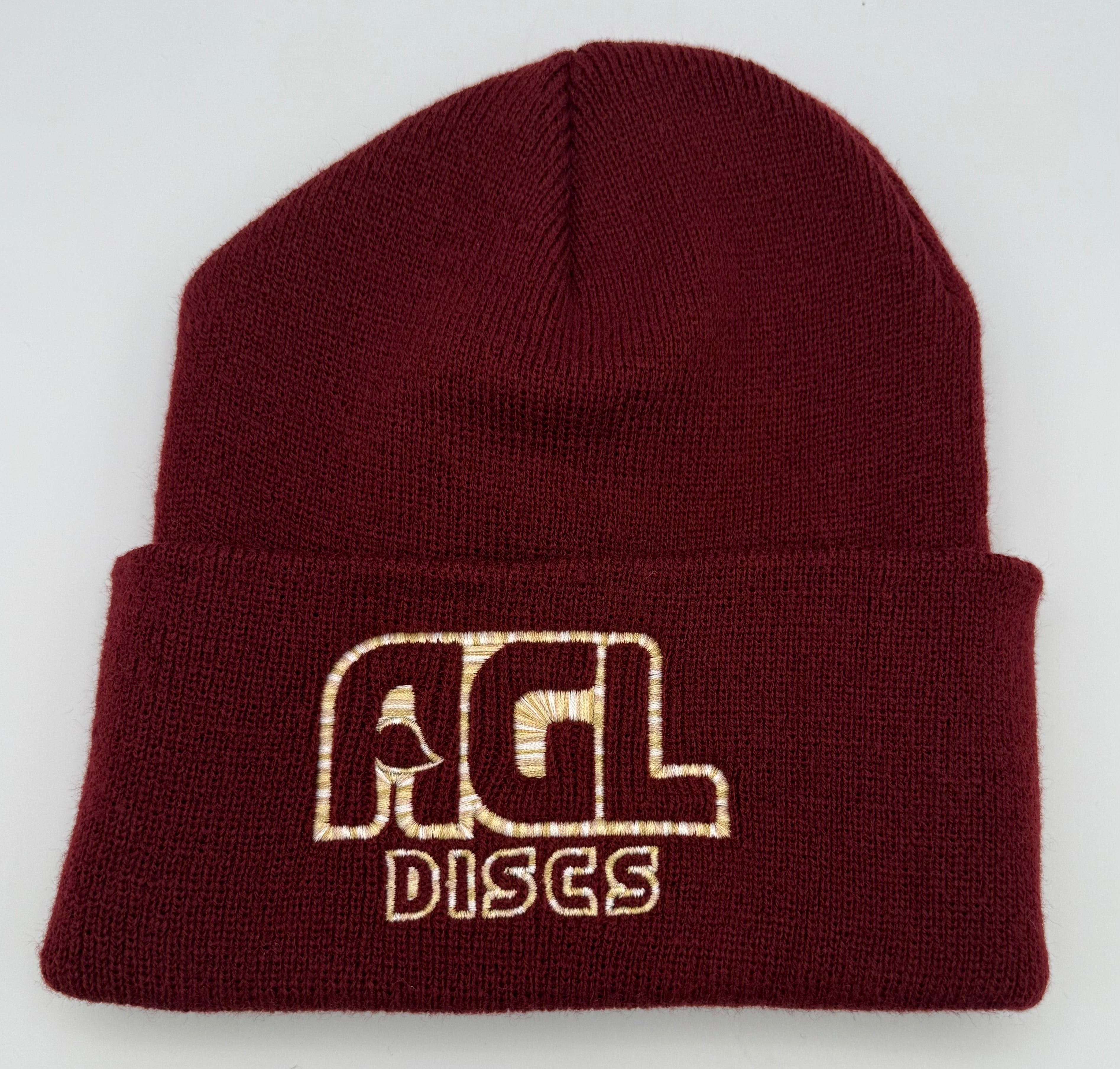 AGL Discs - Embroidered Logo Cuff Beanie