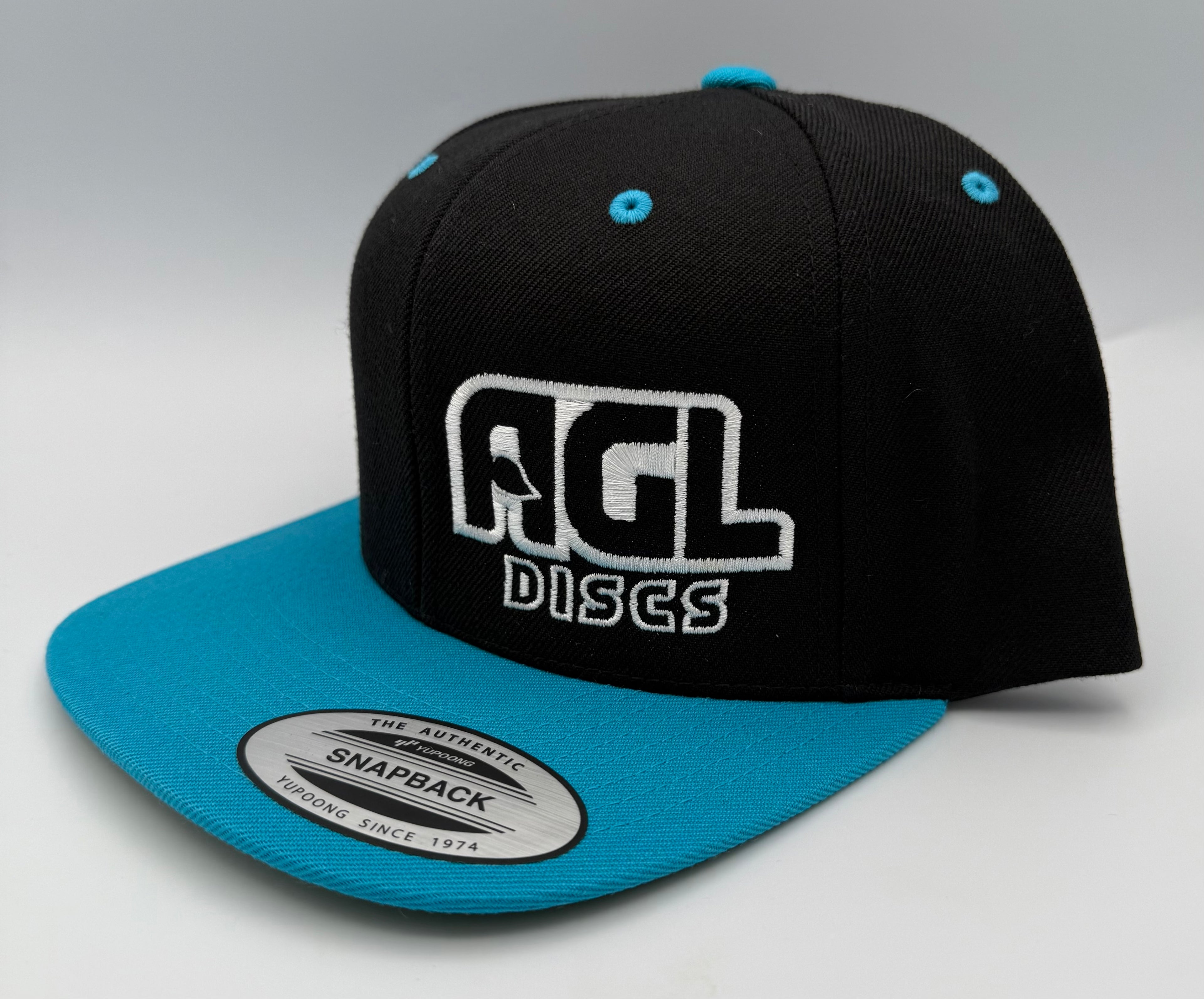 AGL Discs - Flat Bill Snapback Cap with Embroidered Logo