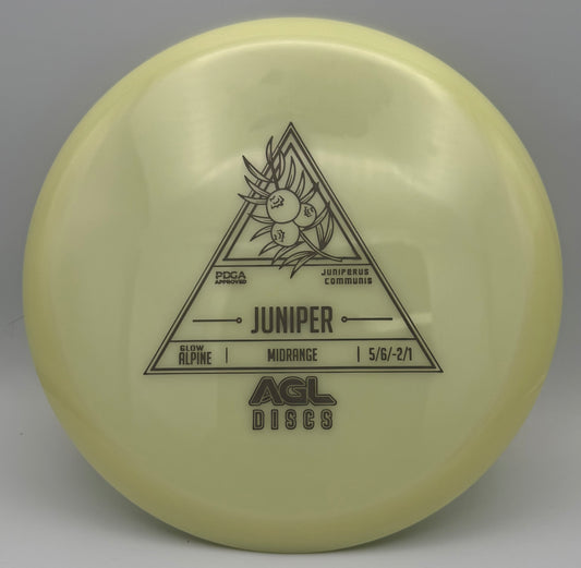 AGL Discs - Natural Alpine Glow Juniper (AGL Stock Stamp)