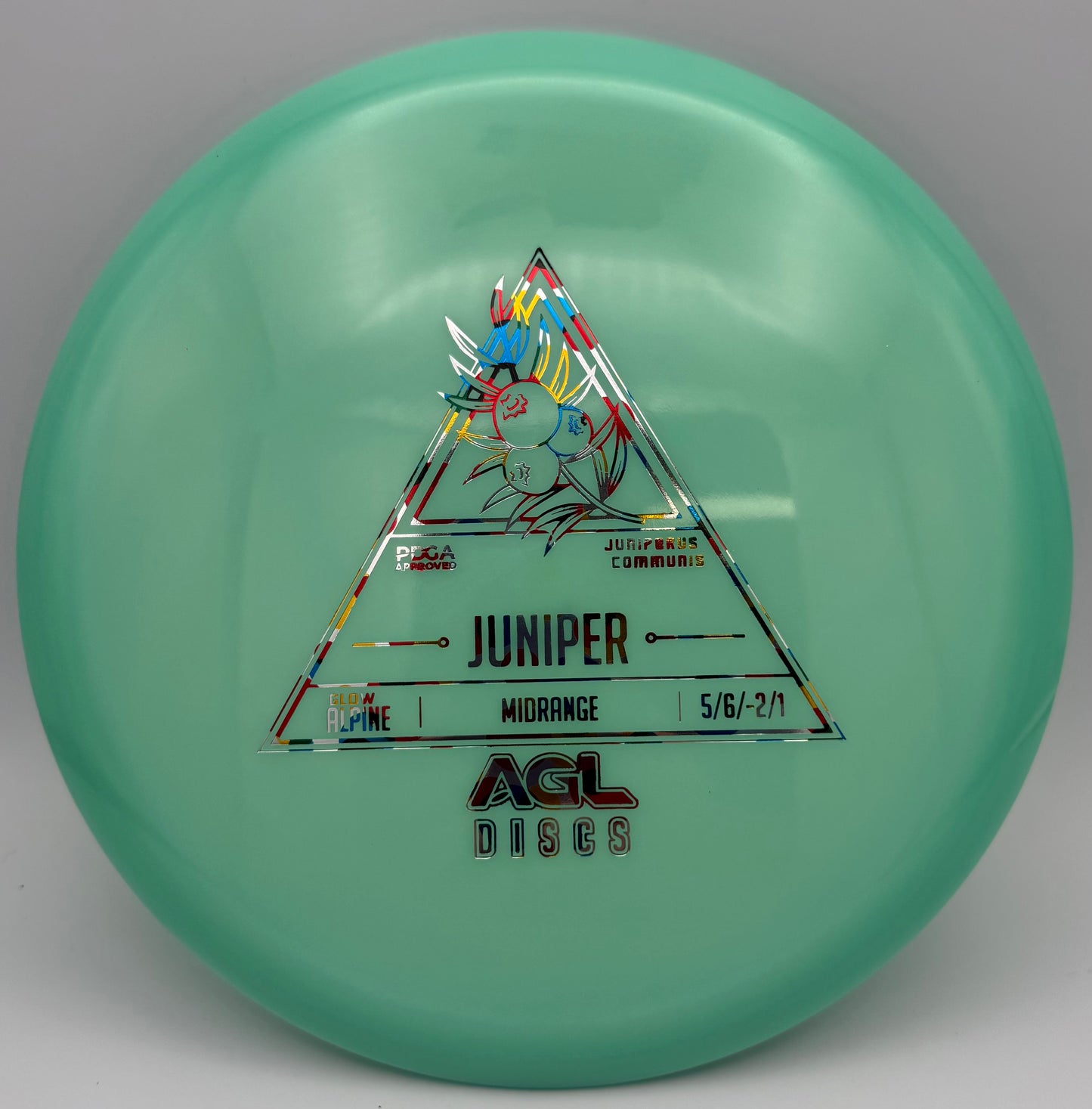 AGL Discs - Teal Alpine Glow Juniper (AGL Stock Stamp)