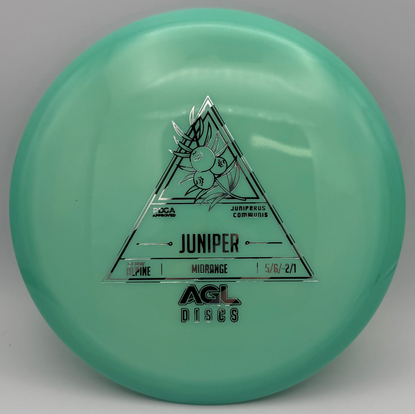 AGL Discs - Teal Alpine Glow Juniper (AGL Stock Stamp)